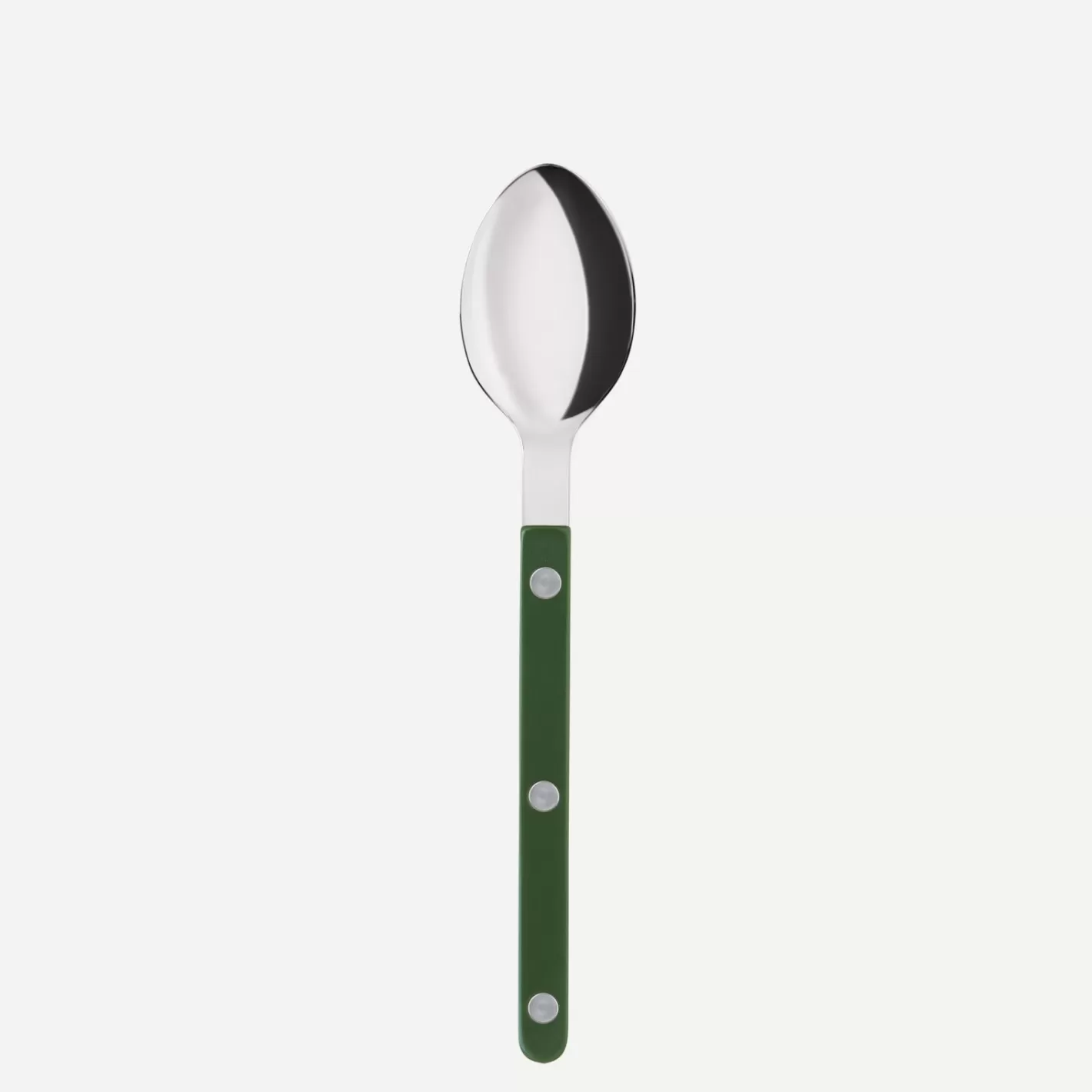 Sabre Paris Dessert Spoon>Bistrot Solid, Green