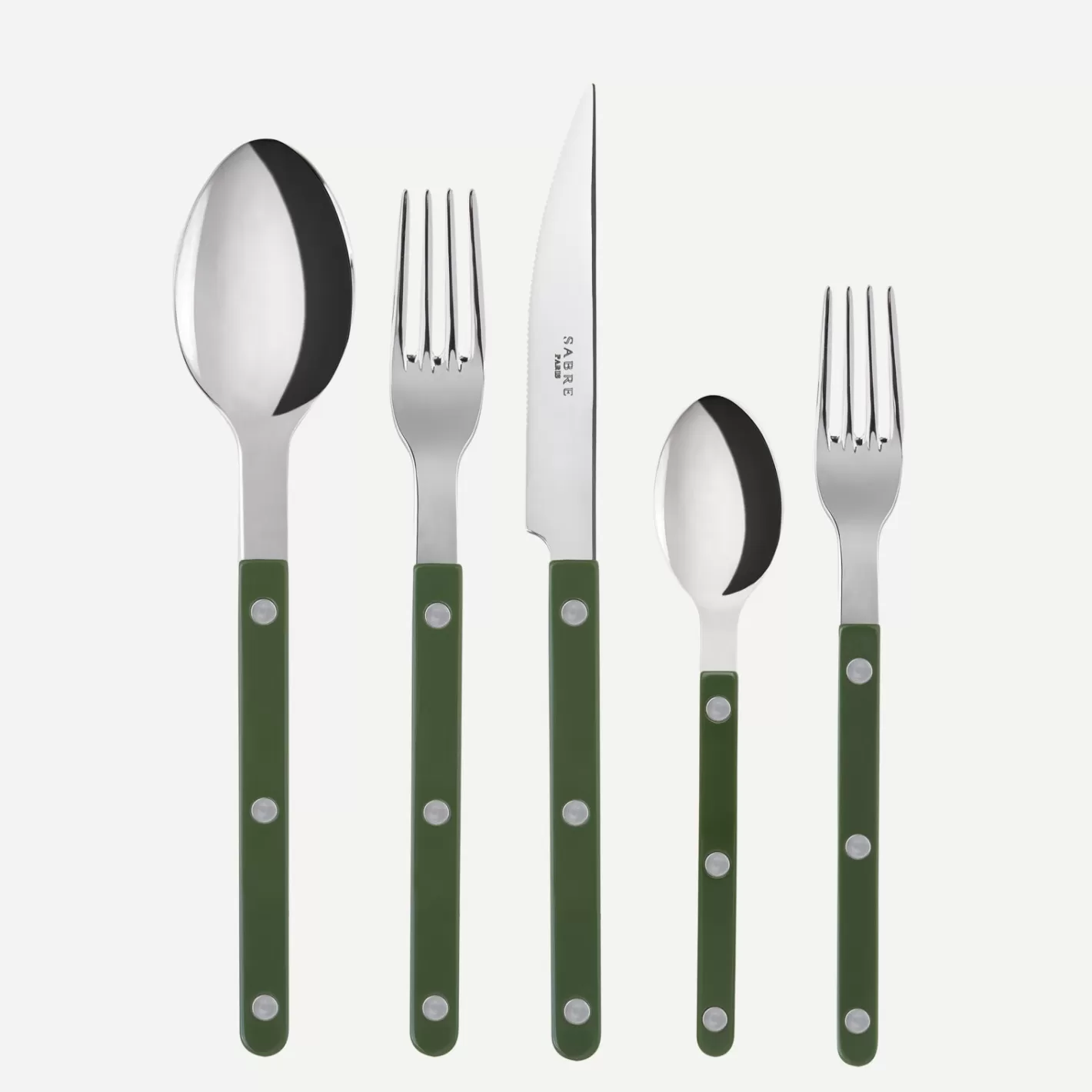 Sabre Paris Set Of 5 Pieces>Bistrot Solid, Green