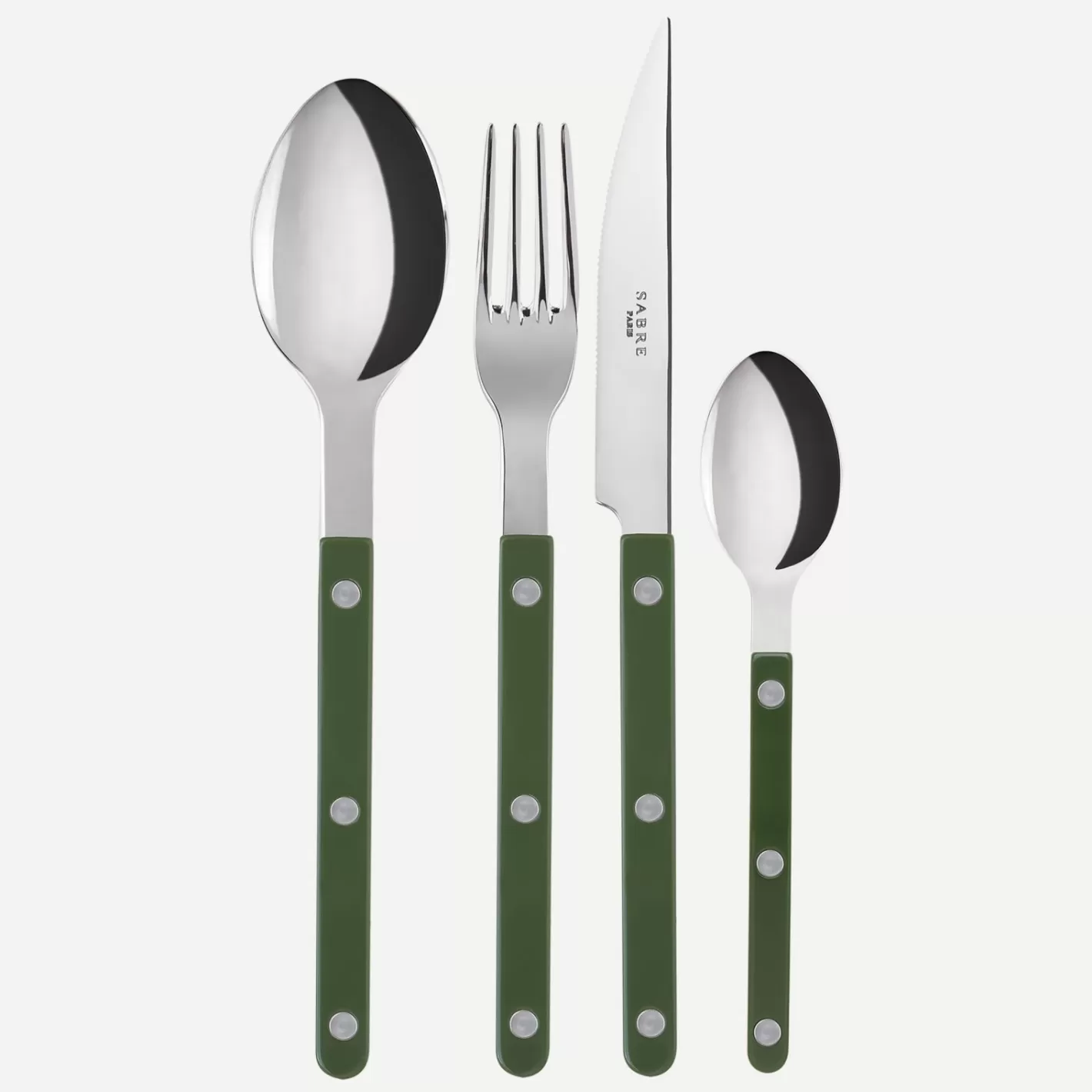 Sabre Paris Set Of 4 Pieces>Bistrot Solid, Green