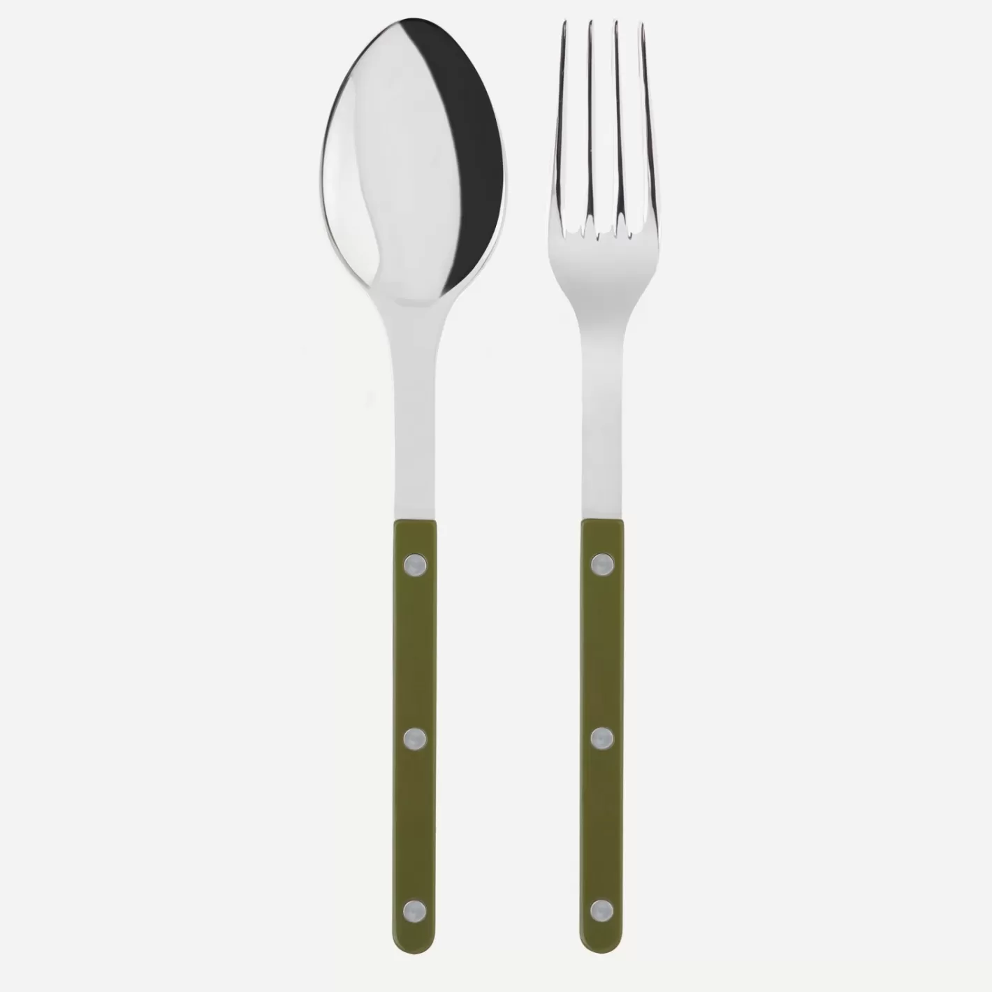 Sabre Paris Serving Set>Bistrot Solid, Green fern