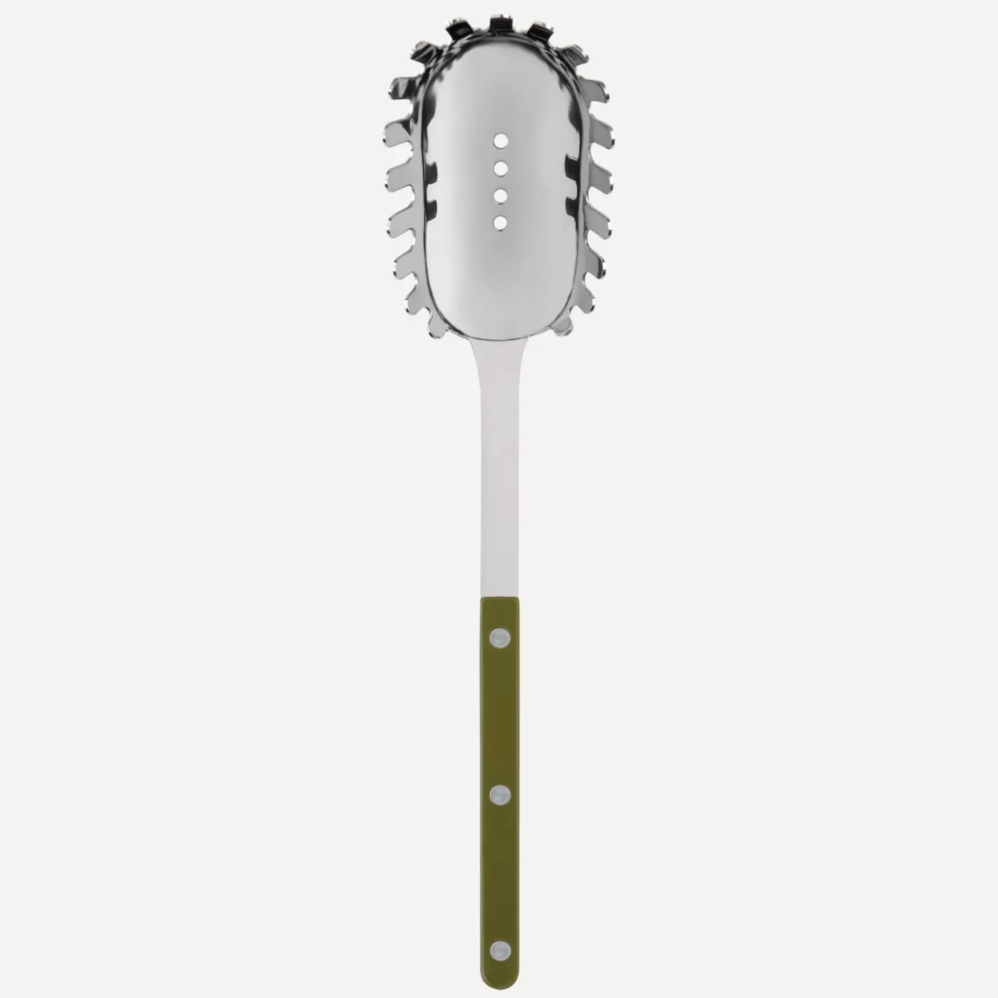 Sabre Paris Spaghetti Spoon>Bistrot Solid, Green fern