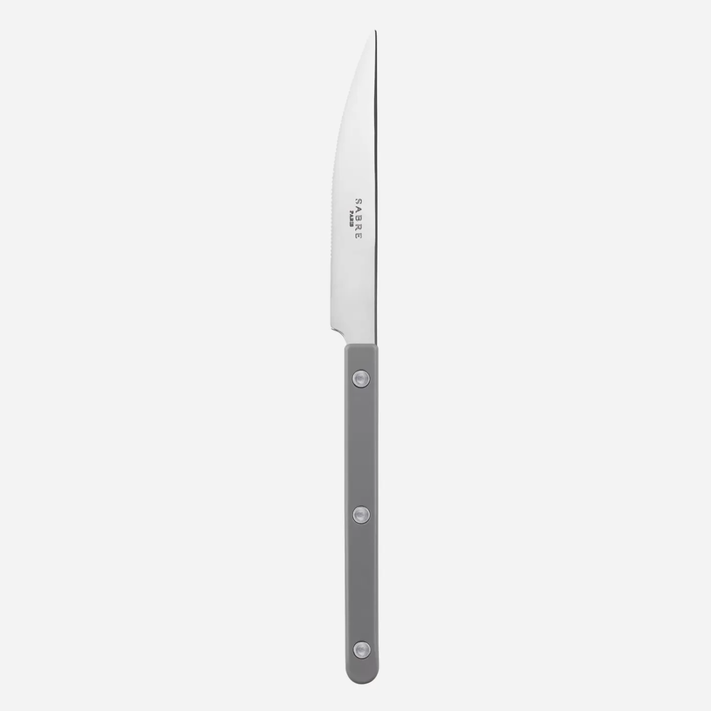 Sabre Paris Dinner Knife>Bistrot Solid, Grey