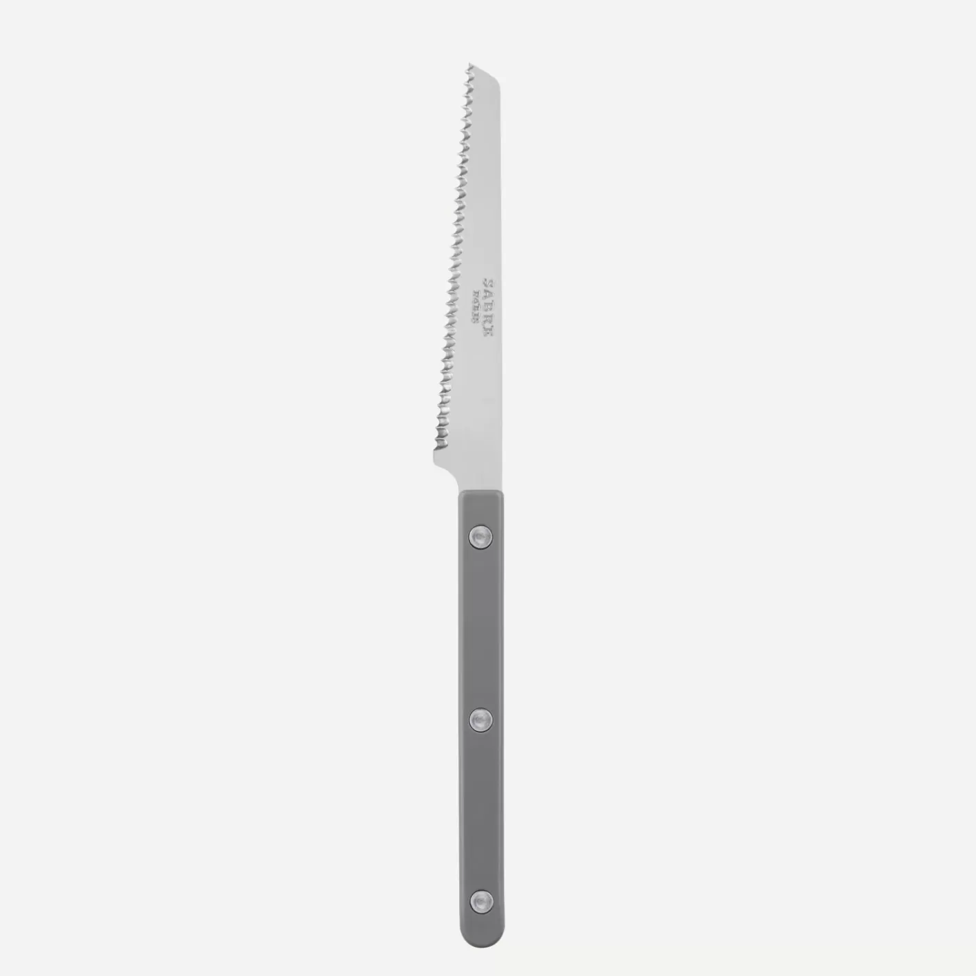 Sabre Paris Tomato Knife>Bistrot Solid, Grey