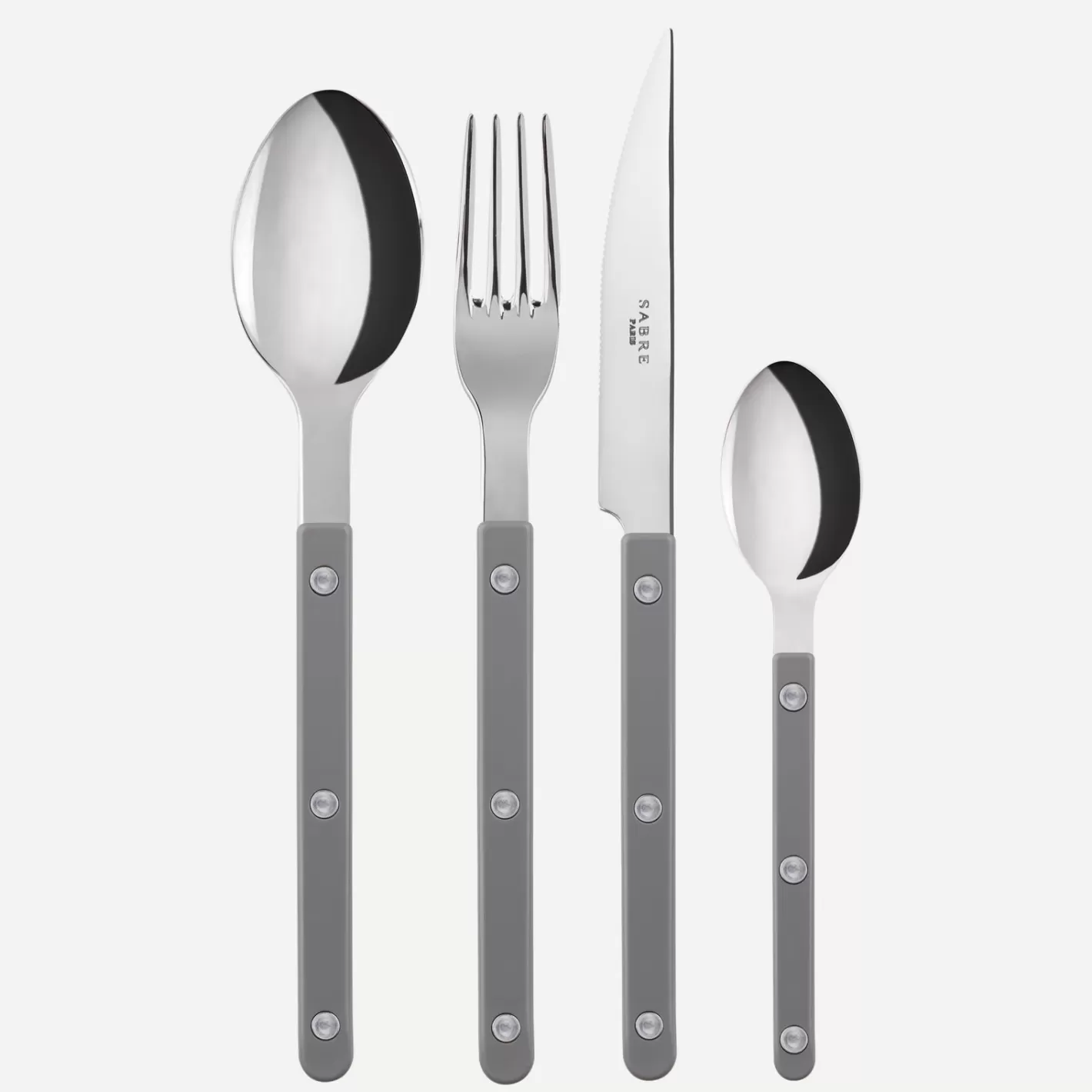 Sabre Paris Set Of 4 Pieces>Bistrot Solid, Grey