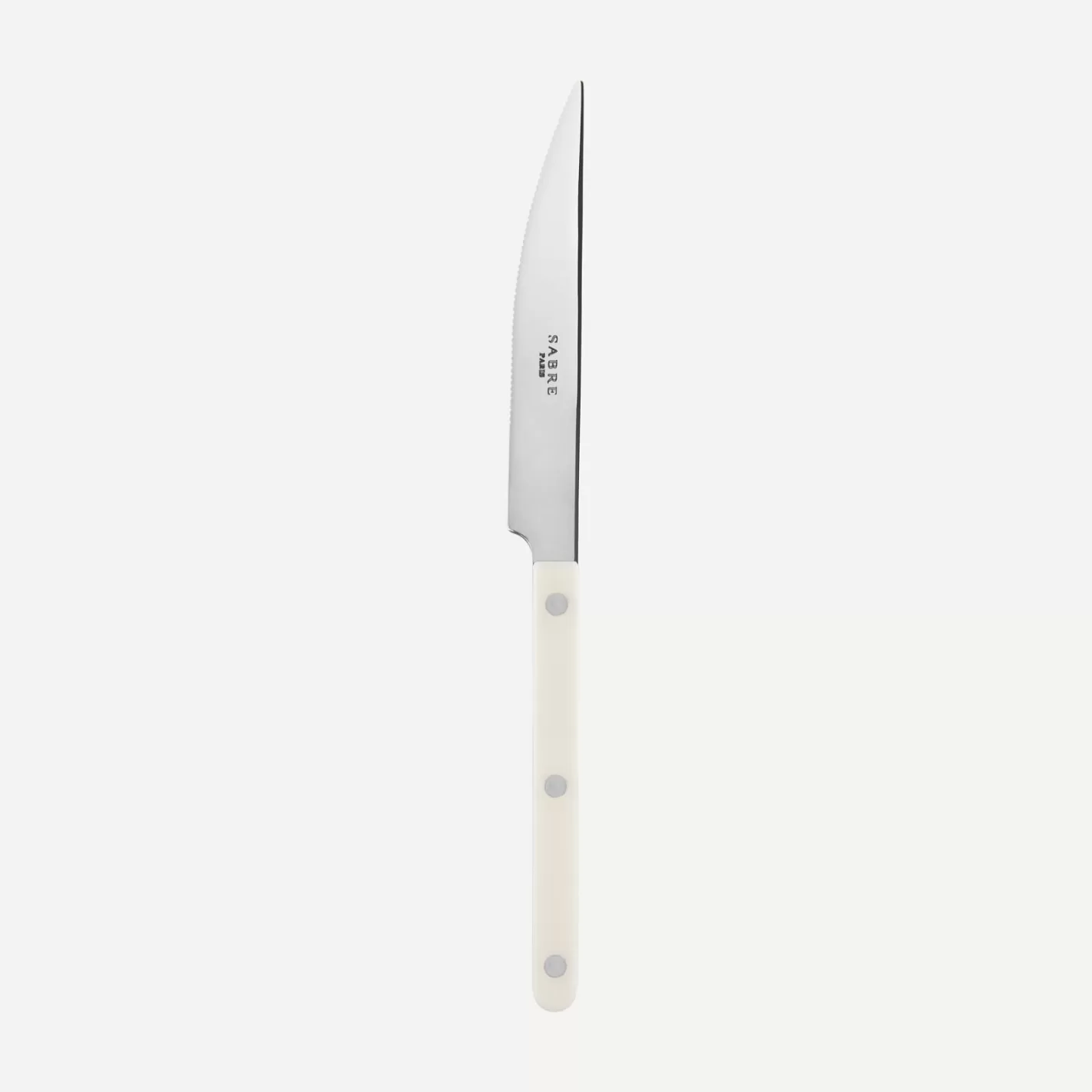 Sabre Paris Dinner Knife>Bistrot Solid, Ivory