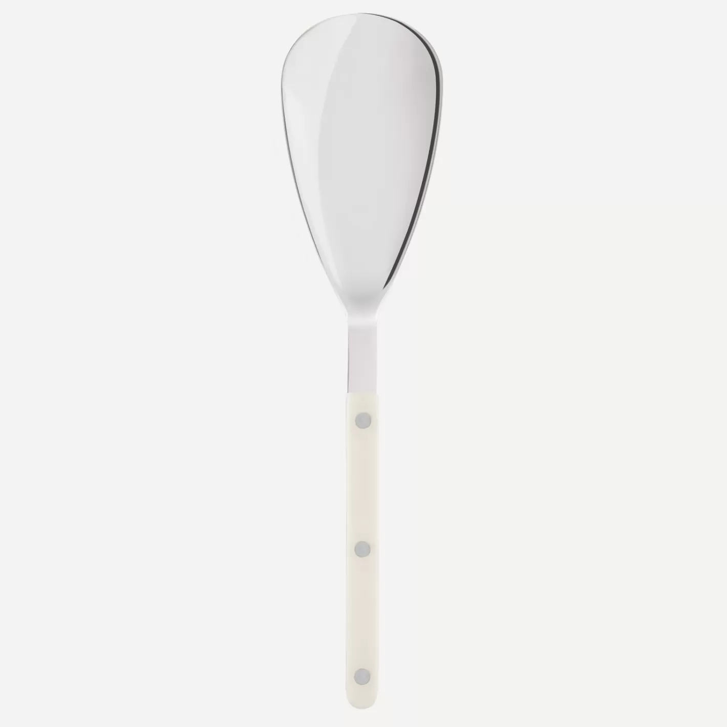 Sabre Paris Rice Spoon>Bistrot Solid, Ivory