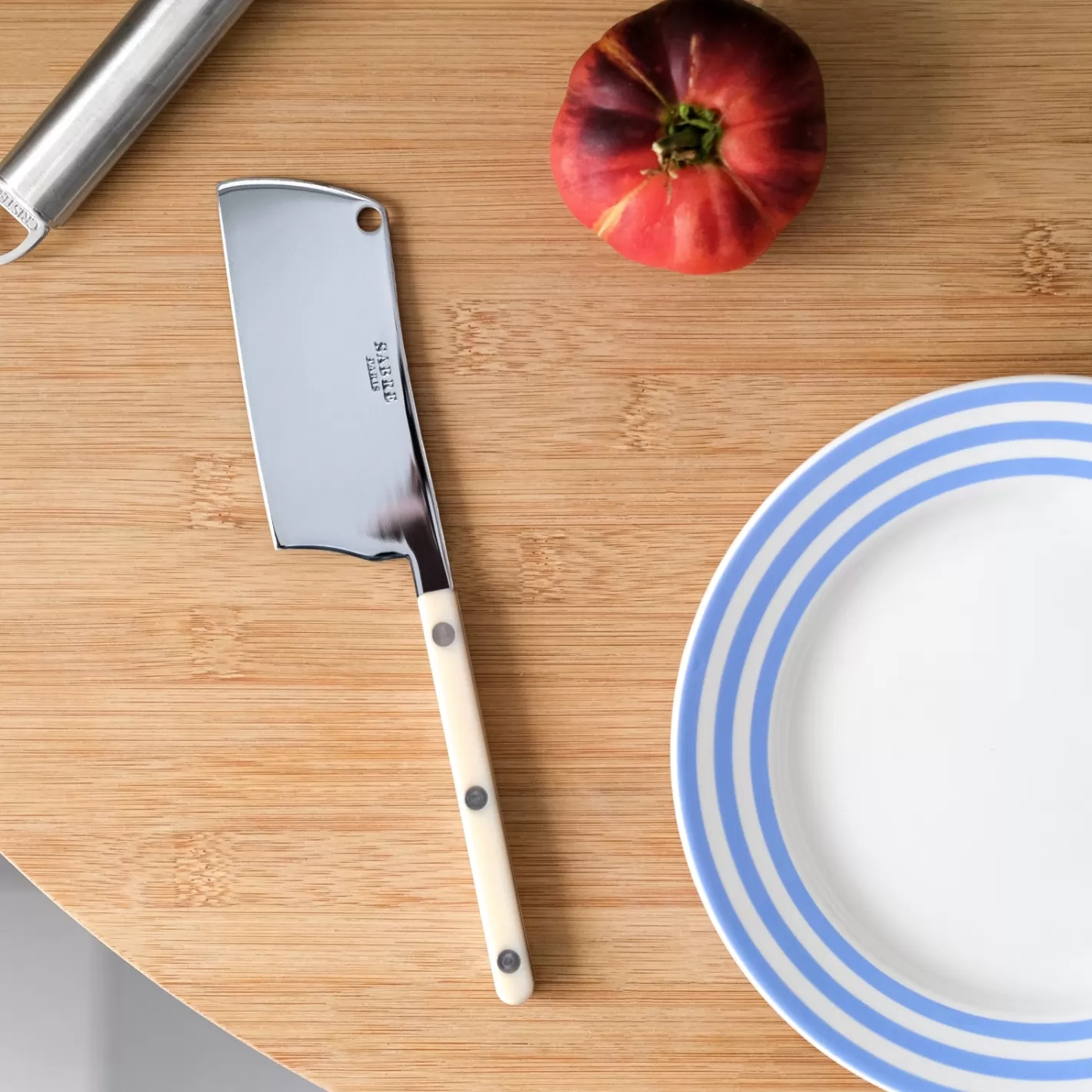 Sabre Paris Cheese Cleaver>Bistrot Solid, Ivory