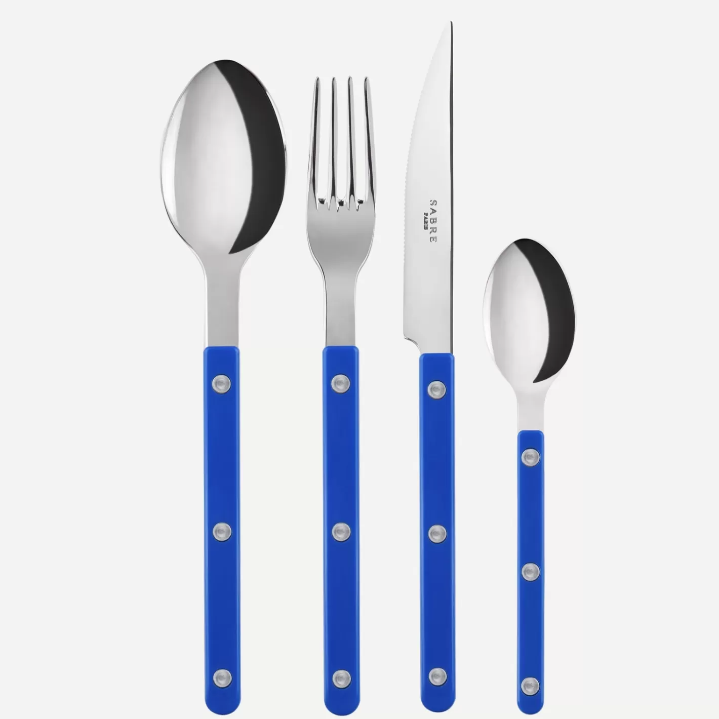 Sabre Paris Set Of 4 Pieces>Bistrot Solid, Lapis blue