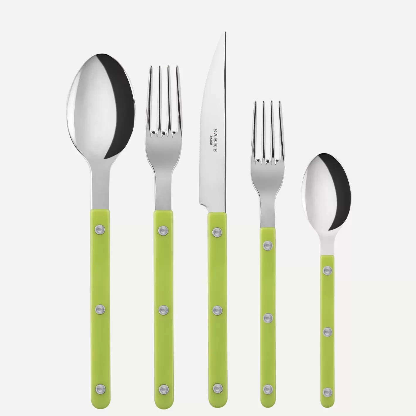 Sabre Paris Set Of 5 Pieces>Bistrot Solid, Lime