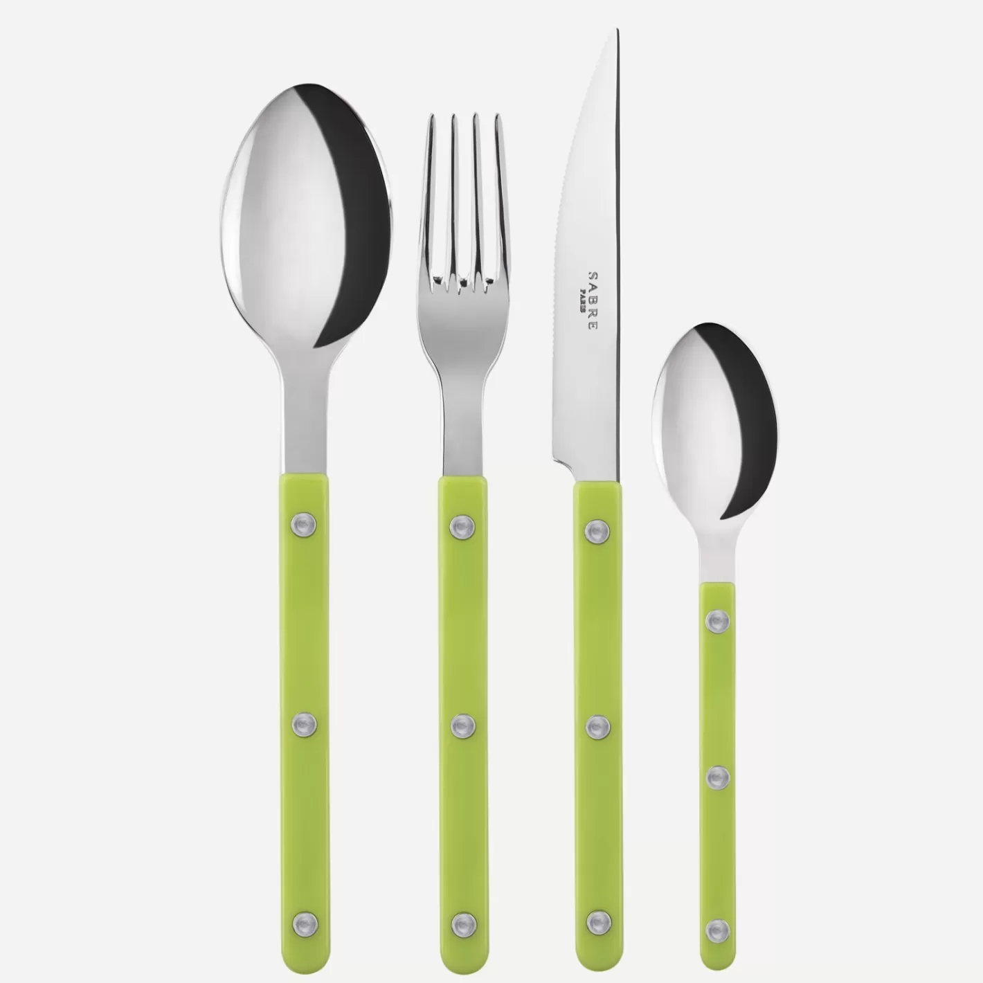 Sabre Paris Set Of 4 Pieces>Bistrot Solid, Lime