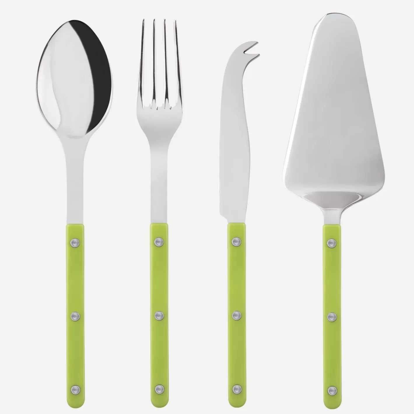 Sabre Paris Set Of 4 Must-Have Serving Pieces>Bistrot Solid, Lime