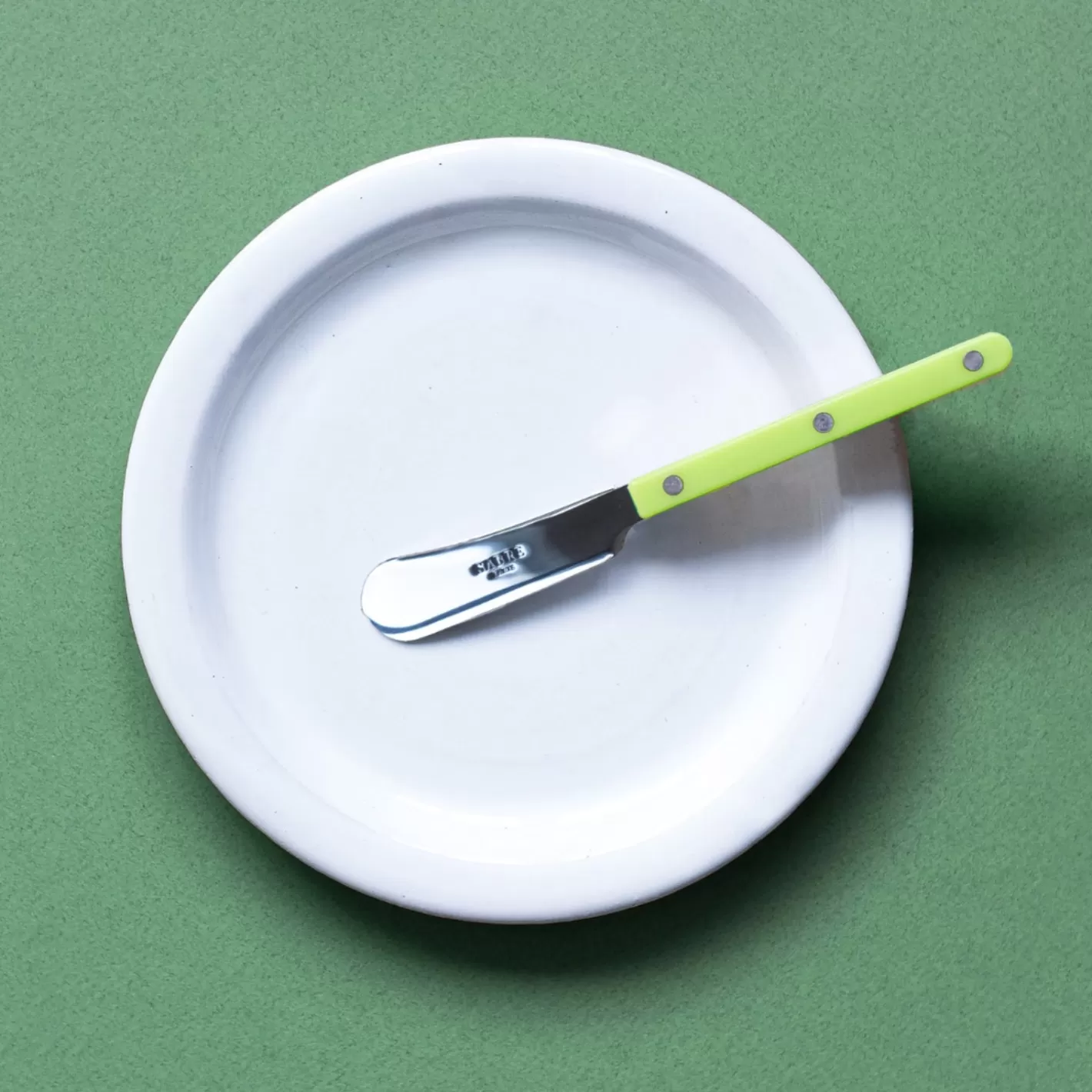 Sabre Paris Butter Spreader>Bistrot Solid, Lime