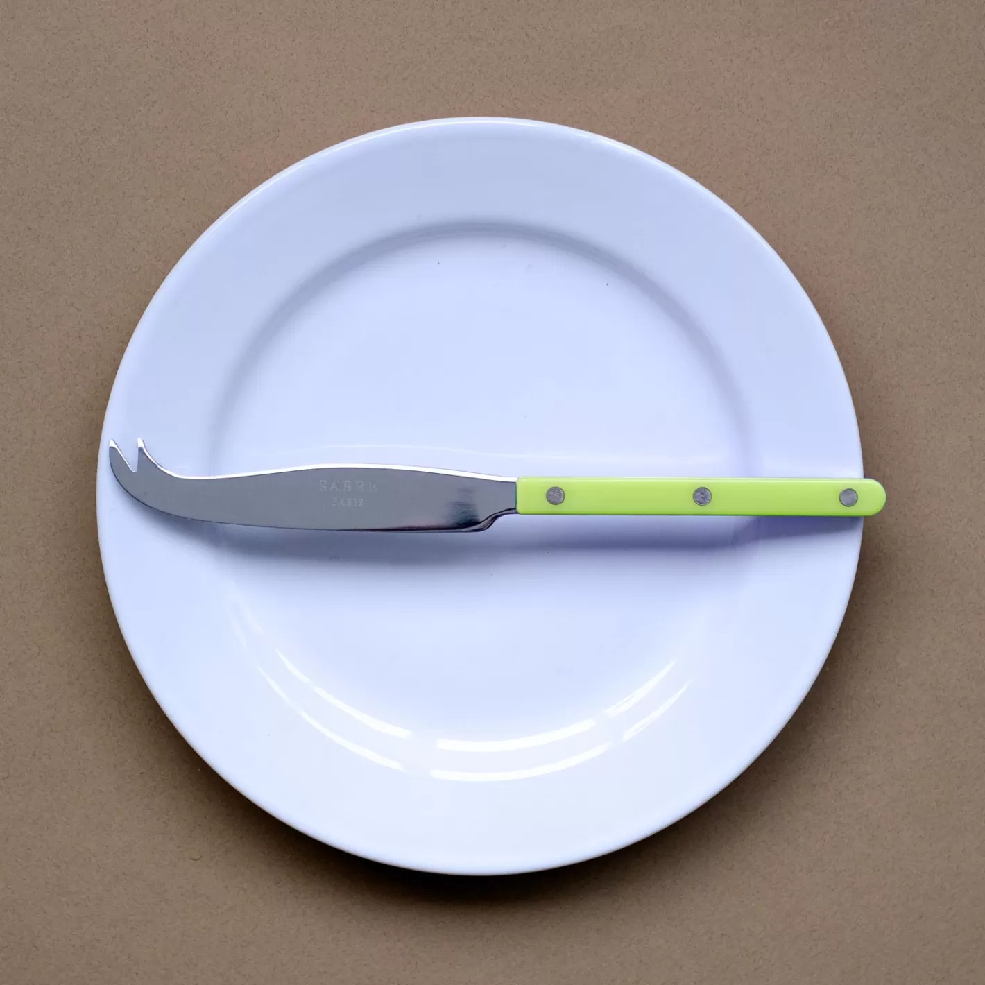 Sabre Paris Cheese Knife>Bistrot Solid, Lime