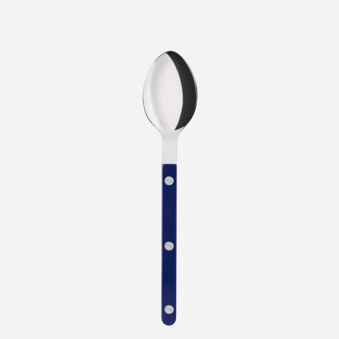 Sabre Paris Dessert Spoon>Bistrot Solid, Navy blue