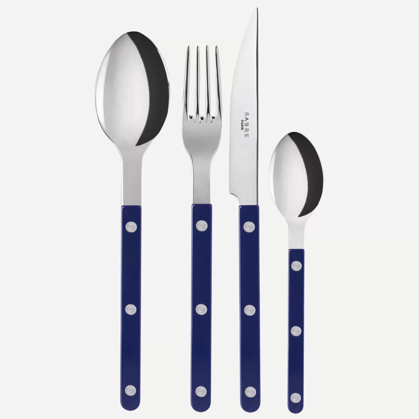 Sabre Paris Set Of 4 Pieces>Bistrot Solid, Navy blue