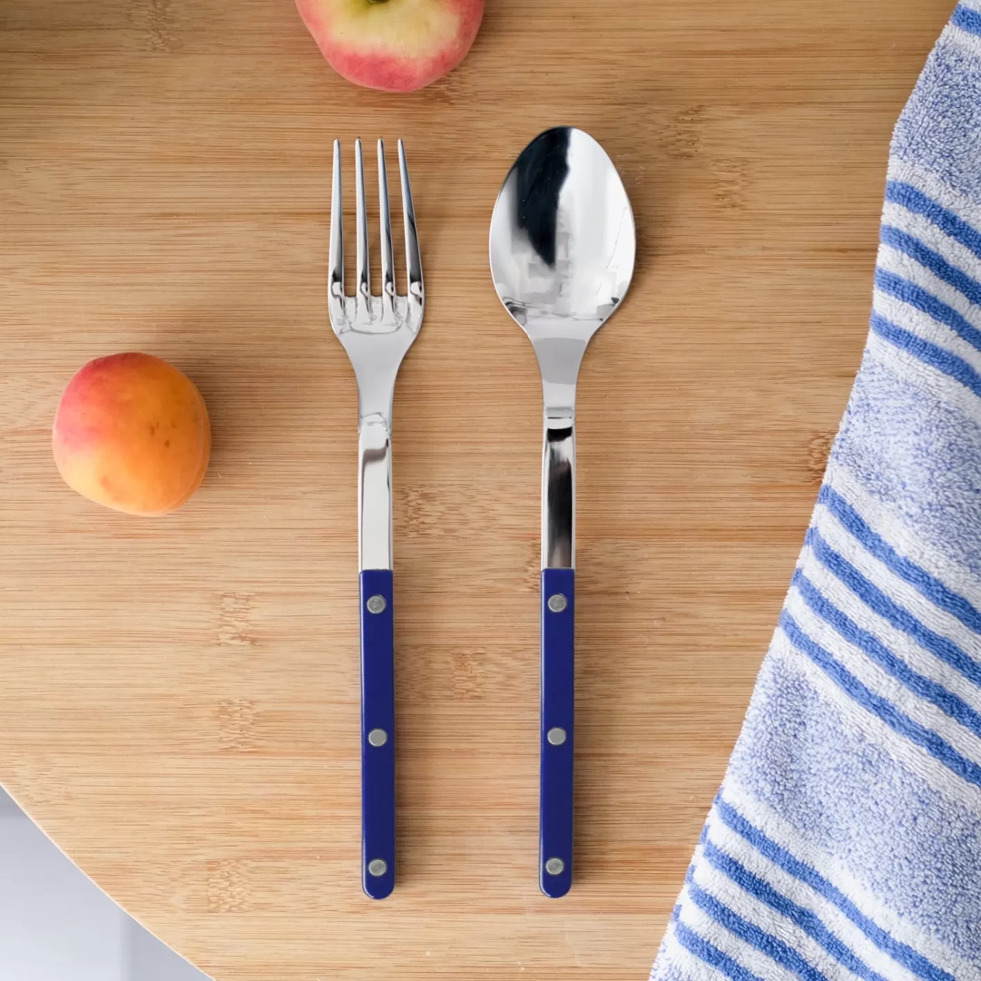 Sabre Paris Serving Set>Bistrot Solid, Navy blue