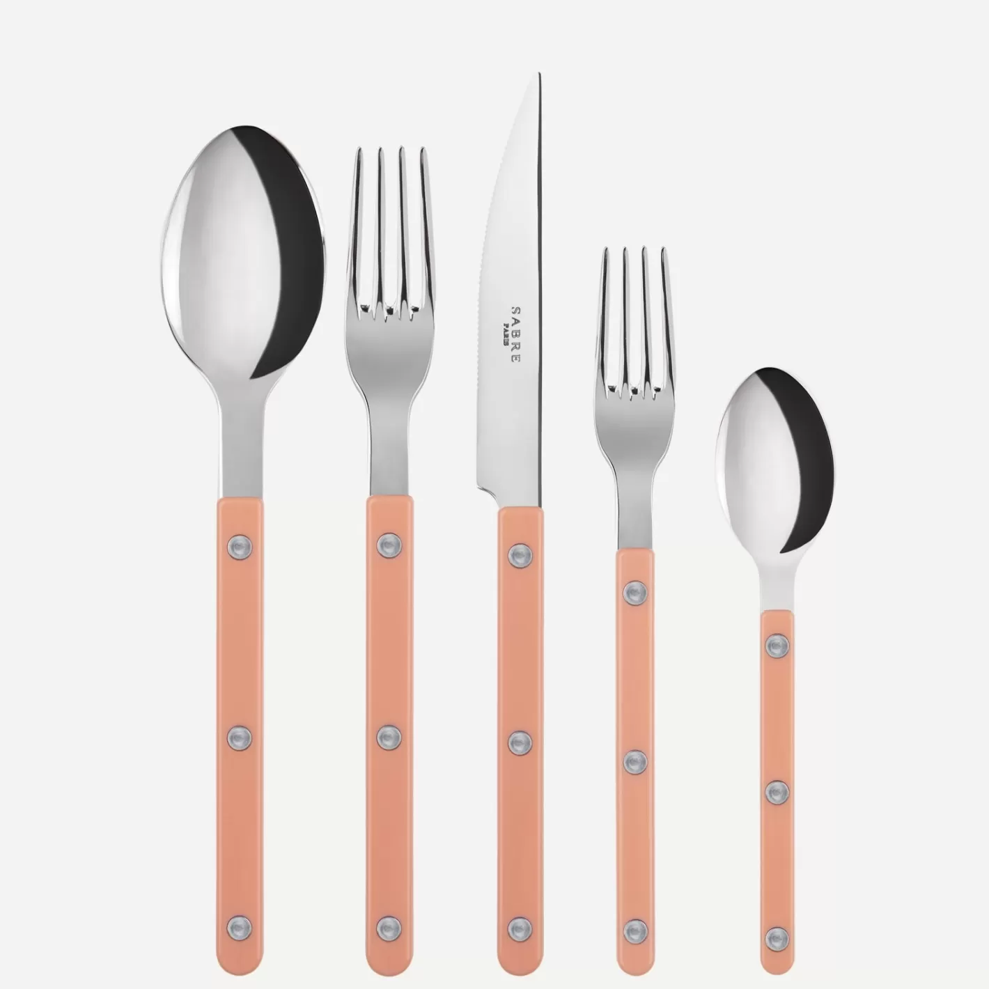 Sabre Paris Set Of 5 Pieces>Bistrot Solid, Nude Pink