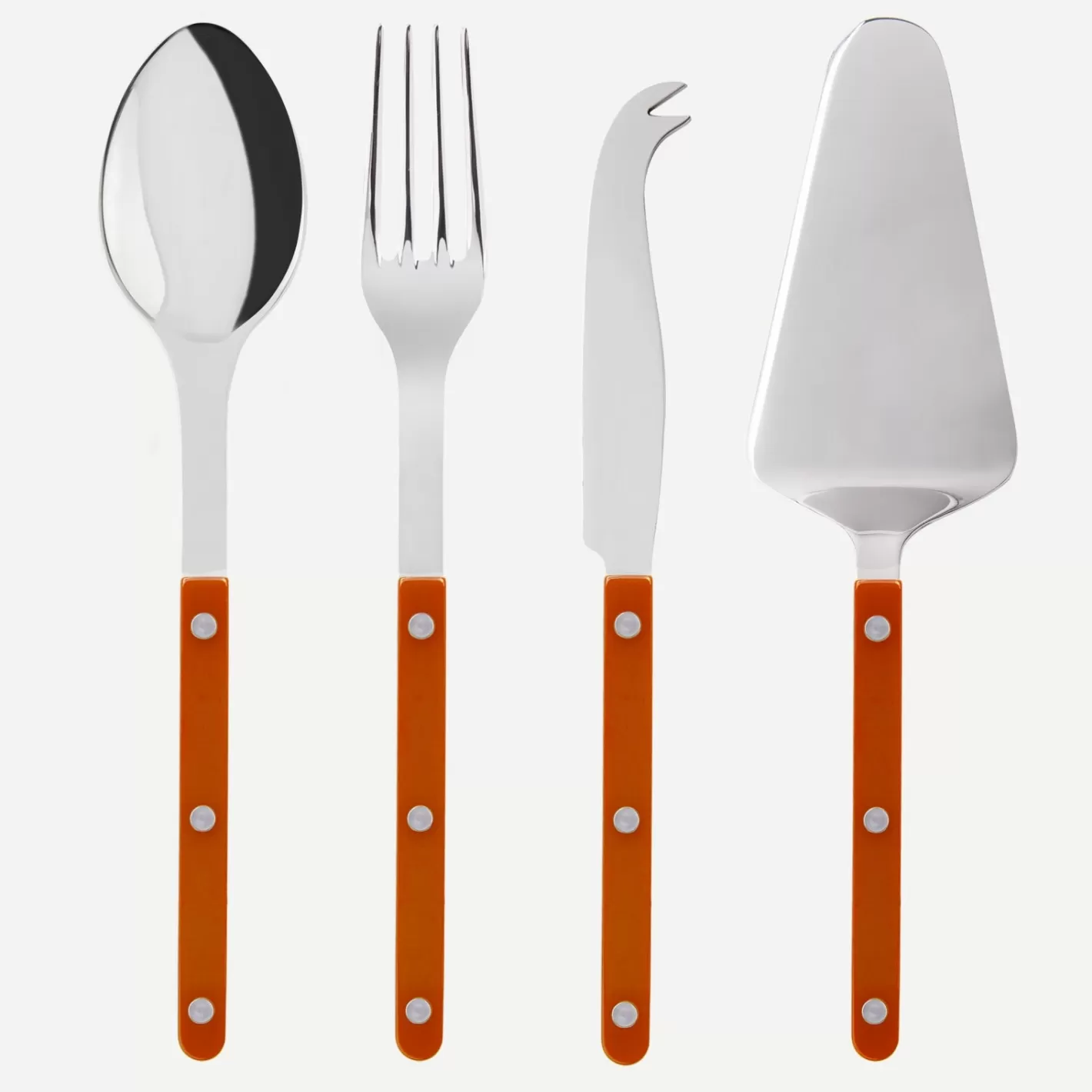 Sabre Paris Set Of 4 Must-Have Serving Pieces>Bistrot Solid, Orange