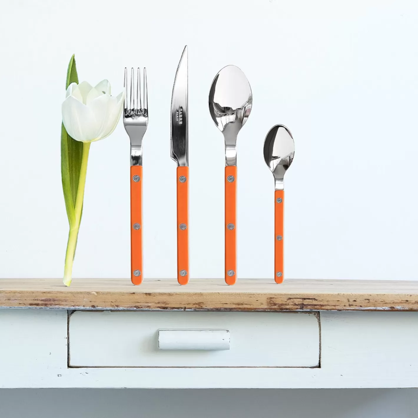 Sabre Paris Set Of 5 Pieces>Bistrot Solid, Orange