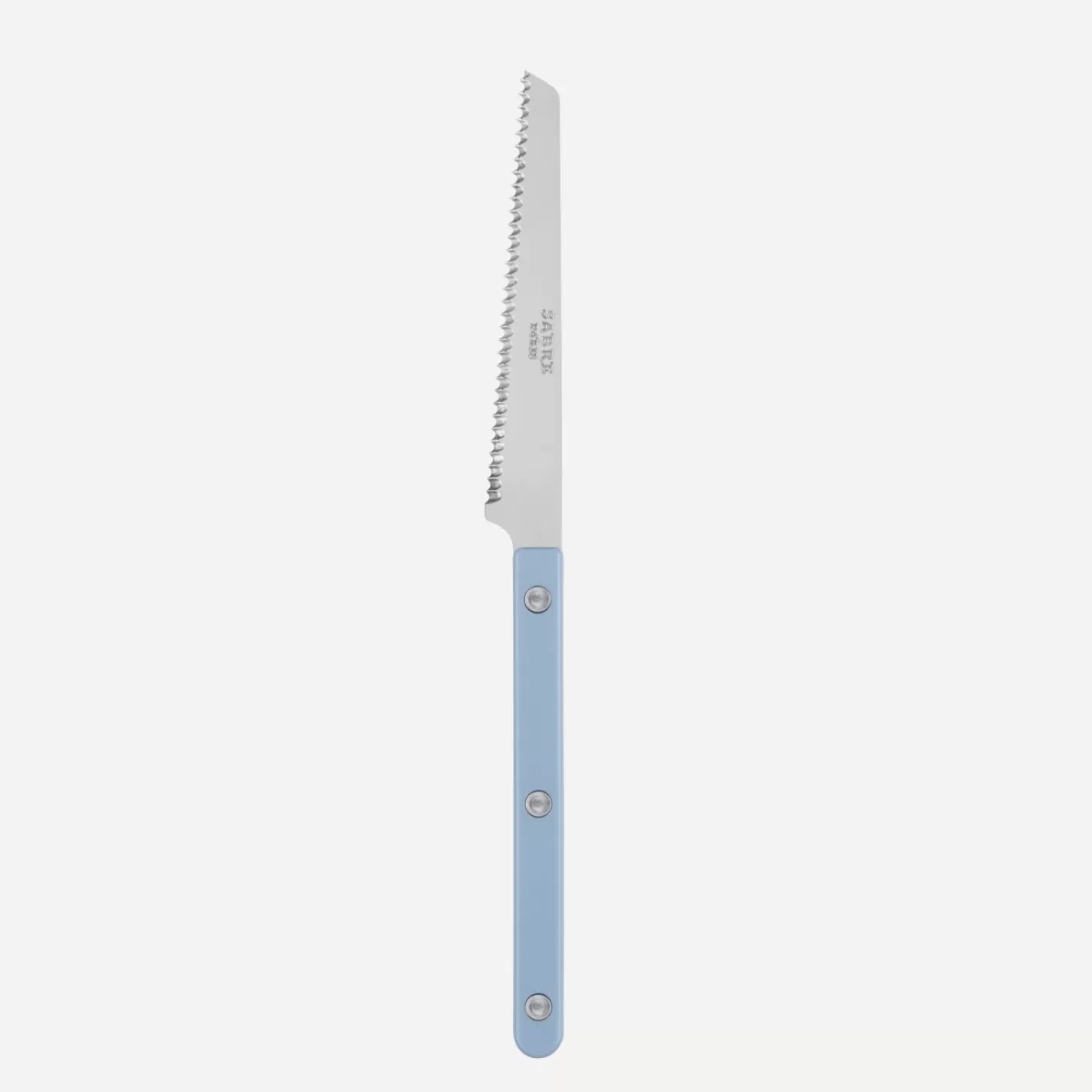 Sabre Paris Tomato Knife>Bistrot Solid, Pastel blue