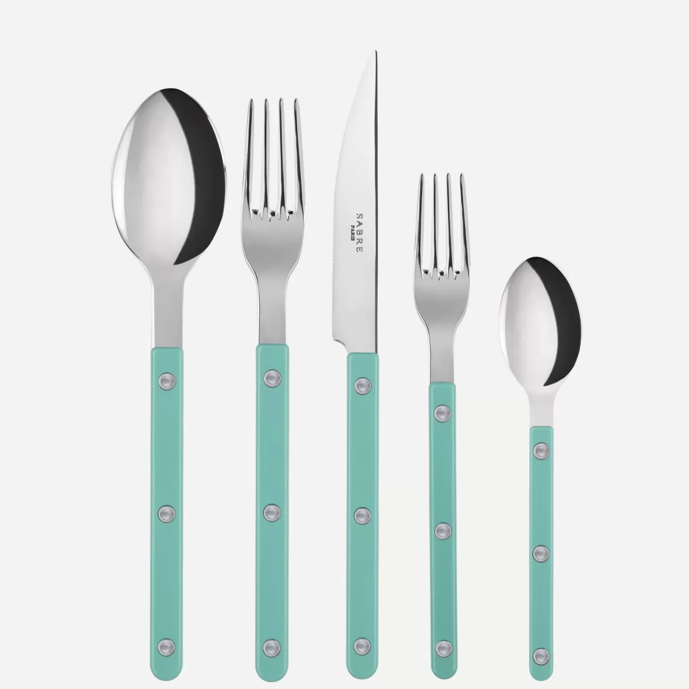 Sabre Paris Set Of 5 Pieces>Bistrot Solid, Pastel green