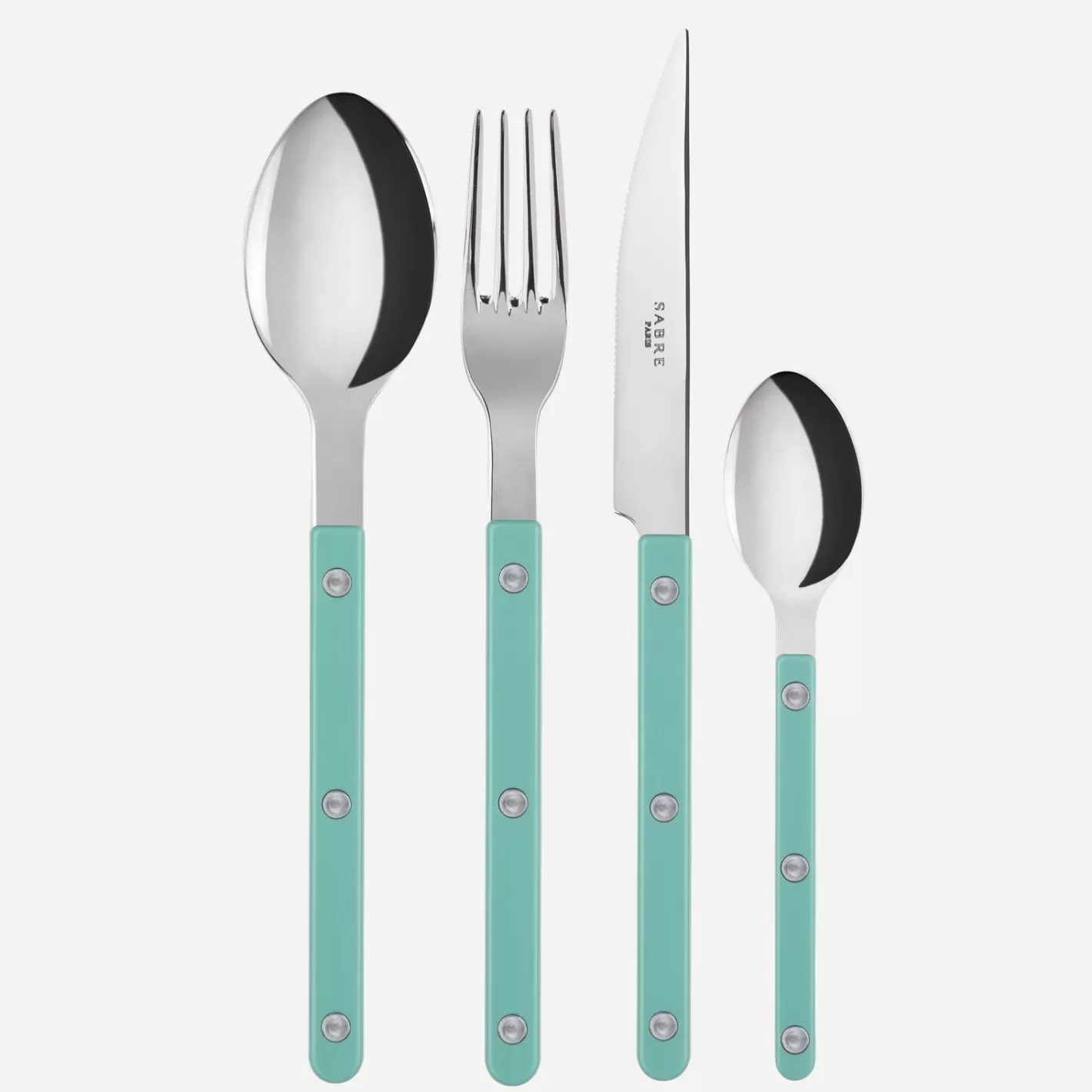 Sabre Paris Set Of 4 Pieces>Bistrot Solid, Pastel green