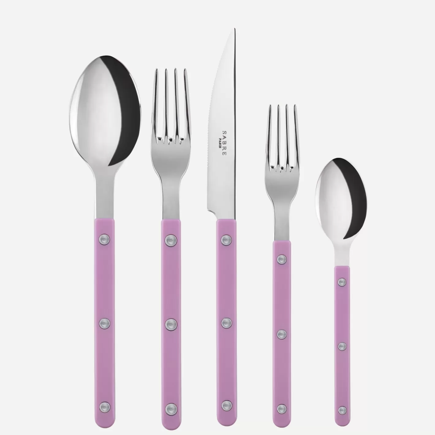 Sabre Paris Set Of 5 Pieces>Bistrot Solid, Pink