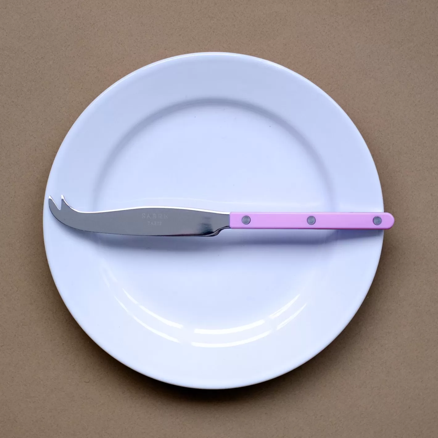 Sabre Paris Cheese Knife>Bistrot Solid, Pink