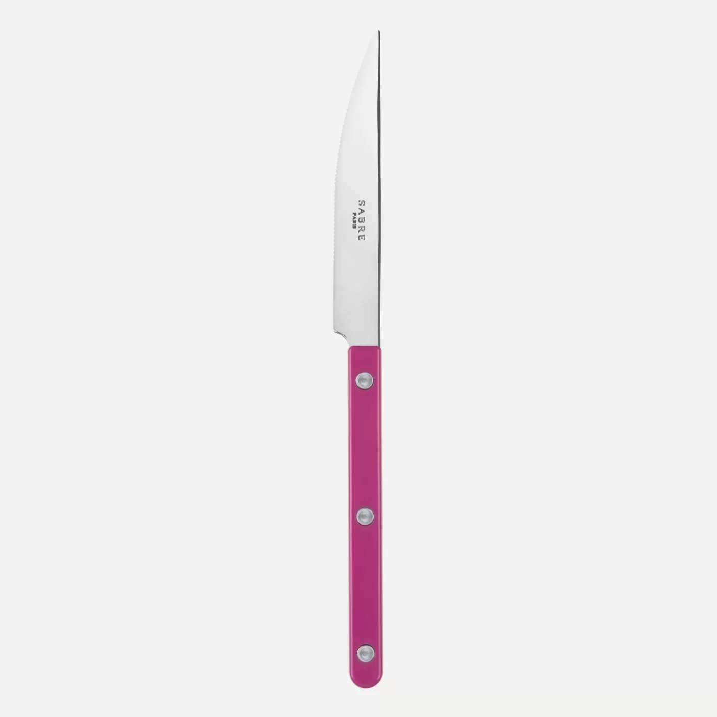 Sabre Paris Dinner Knife>Bistrot Solid, Raspberry