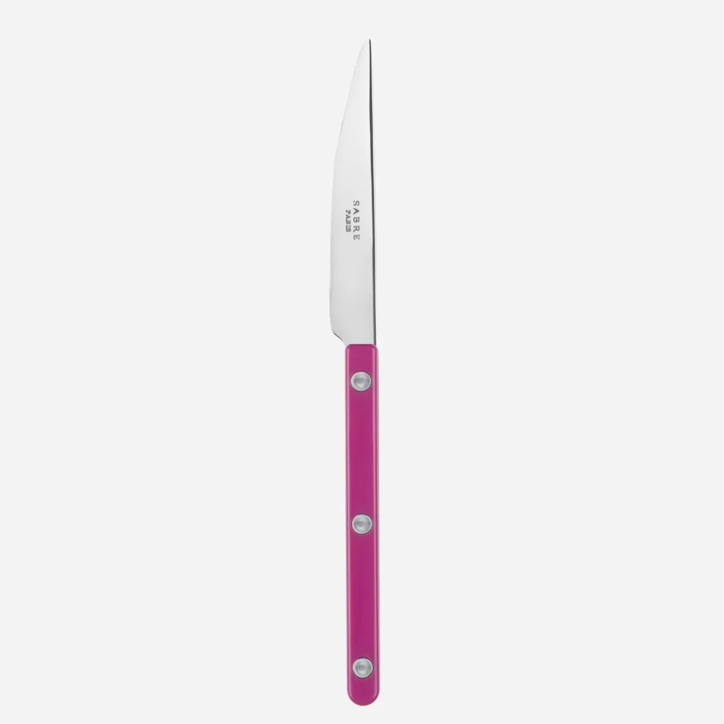 Sabre Paris Dessert Knife>Bistrot Solid, Raspberry