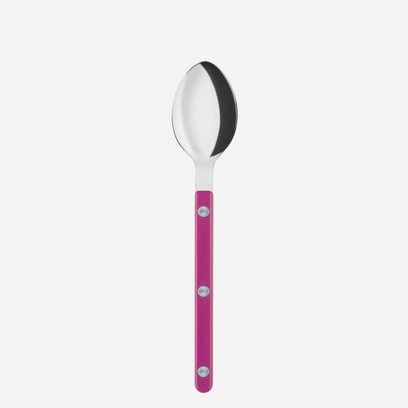 Sabre Paris Dessert Spoon>Bistrot Solid, Raspberry