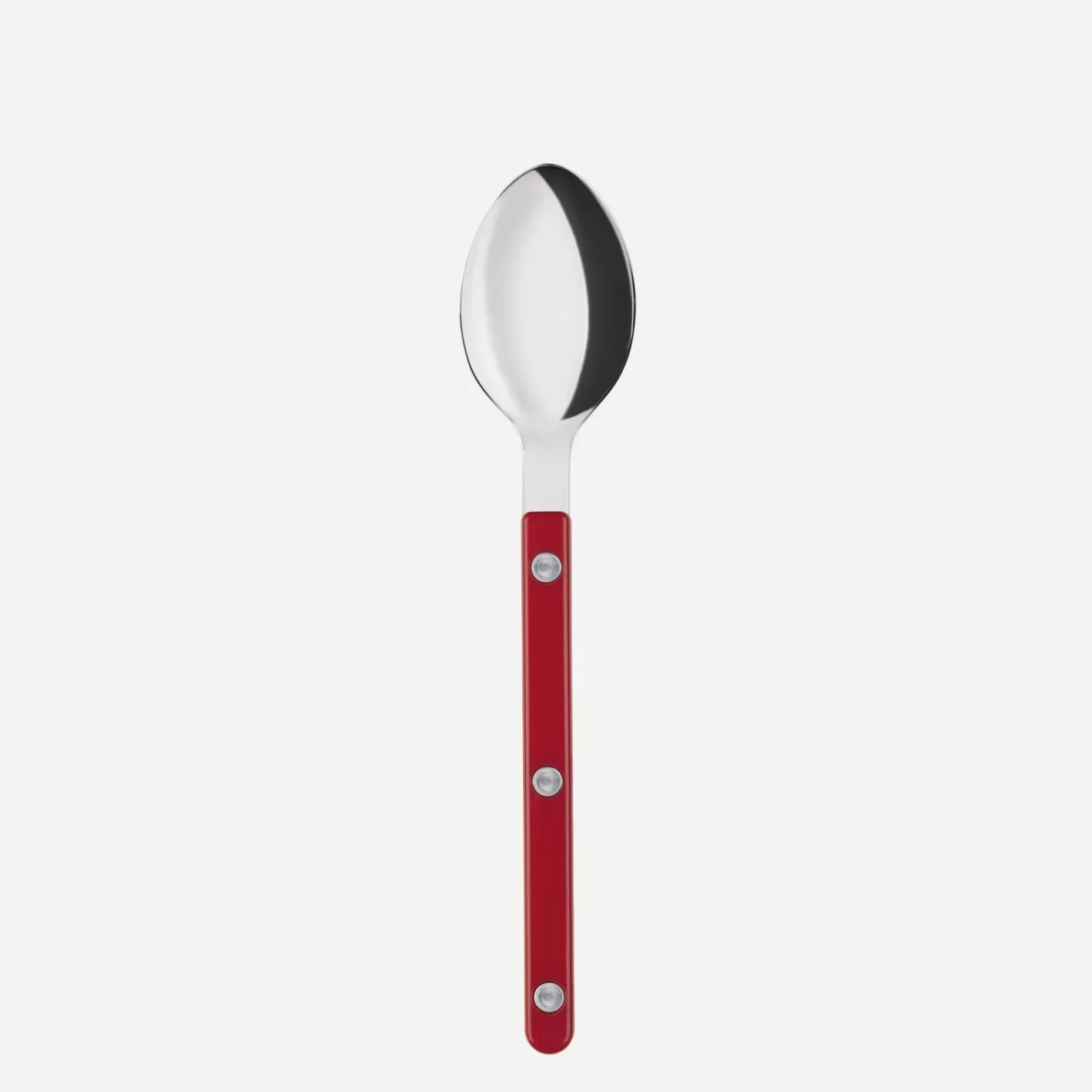 Sabre Paris Dessert Spoon>Bistrot Solid, Red