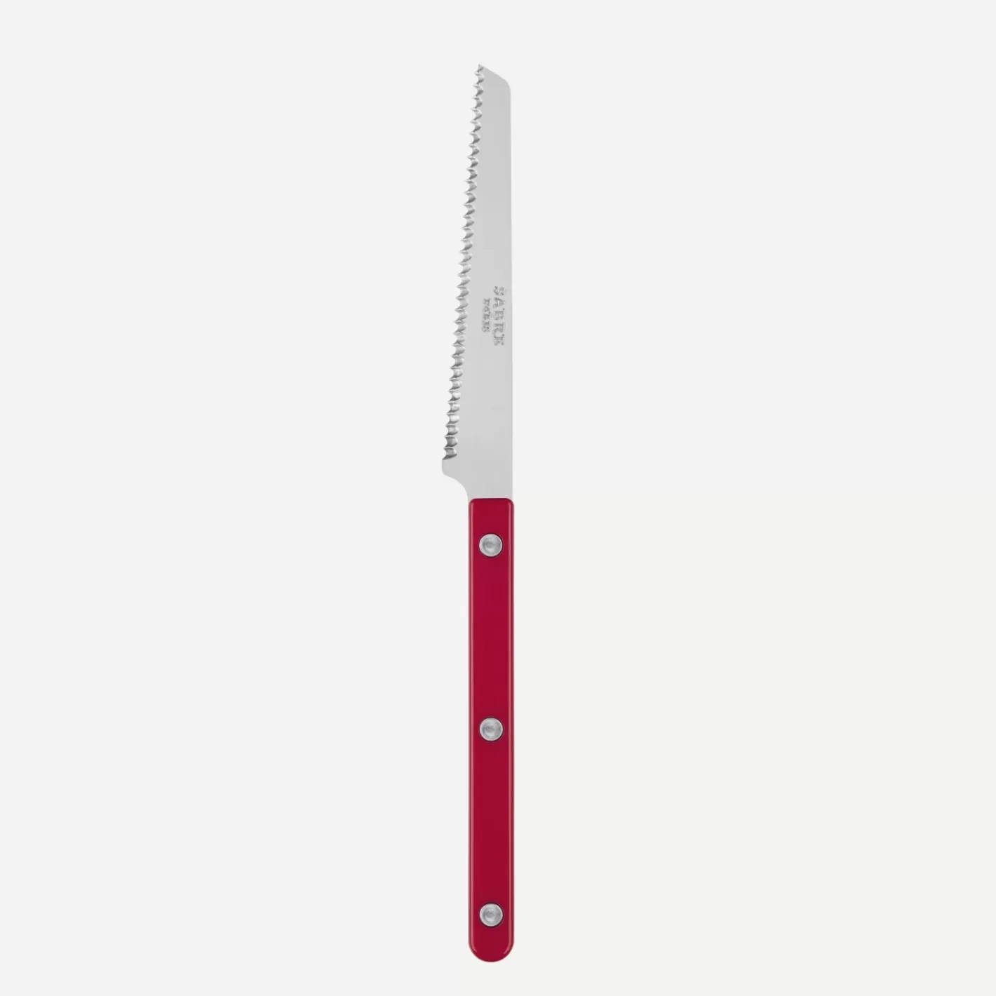 Sabre Paris Tomato Knife>Bistrot Solid, Red