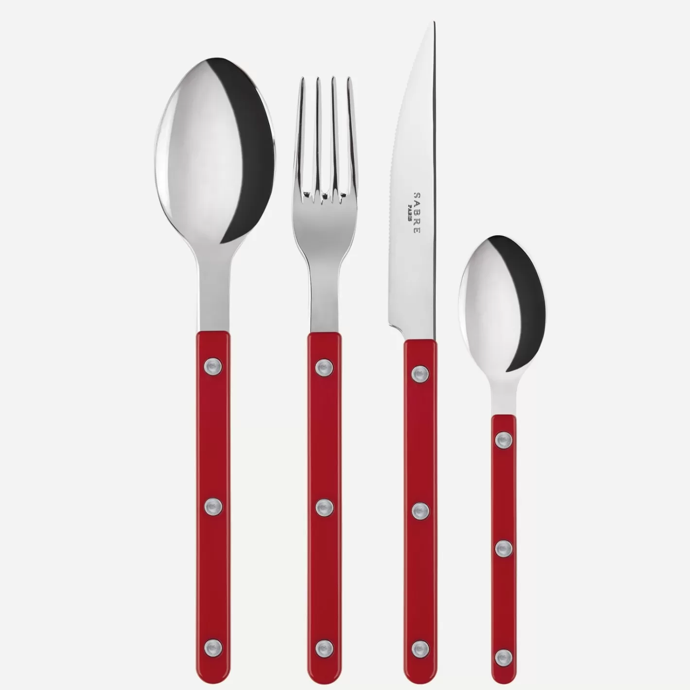 Sabre Paris Set Of 4 Pieces>Bistrot Solid, Red