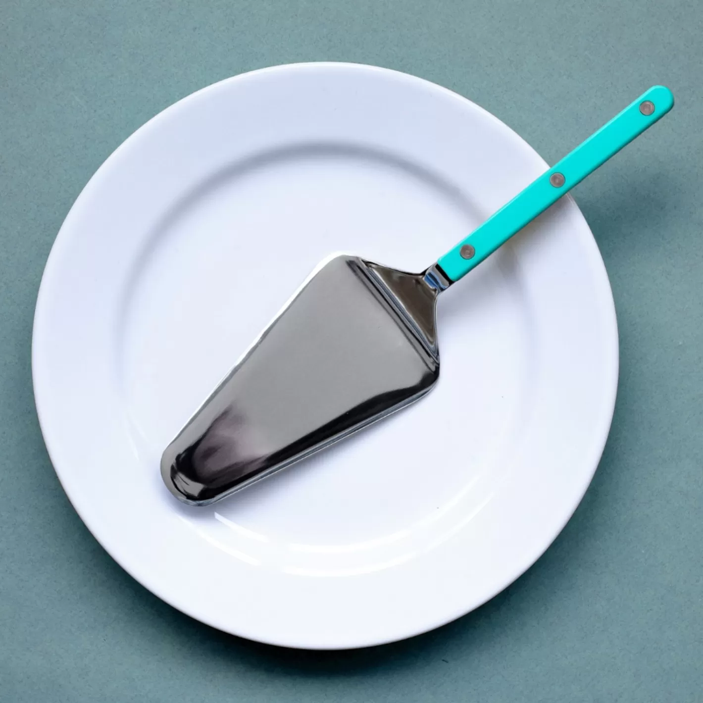 Sabre Paris Tart Server>Bistrot Solid, Turquoise