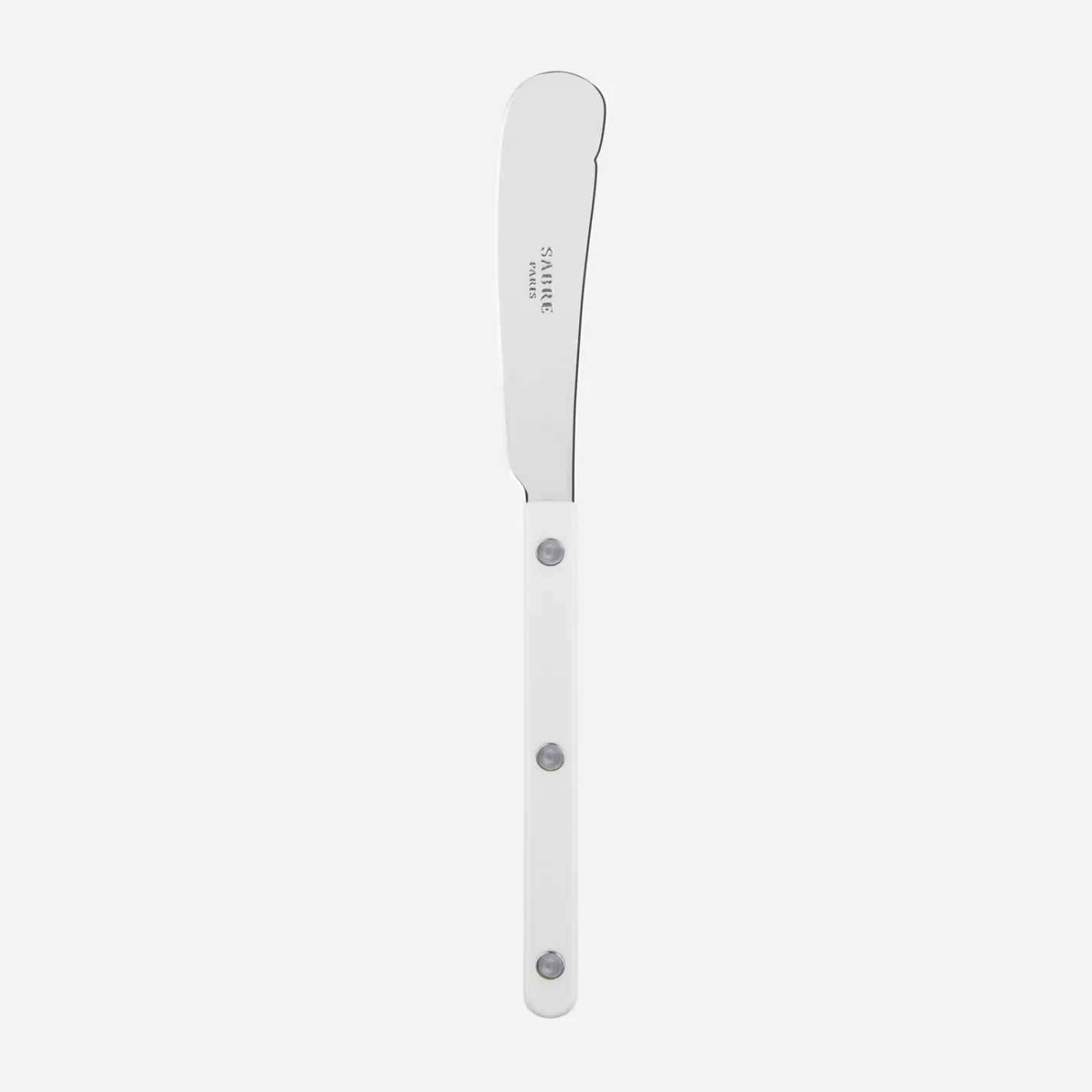 Sabre Paris Butter Knife>Bistrot Solid, White