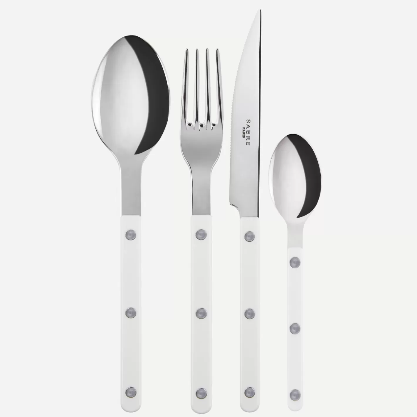 Sabre Paris Set Of 4 Pieces>Bistrot Solid, White