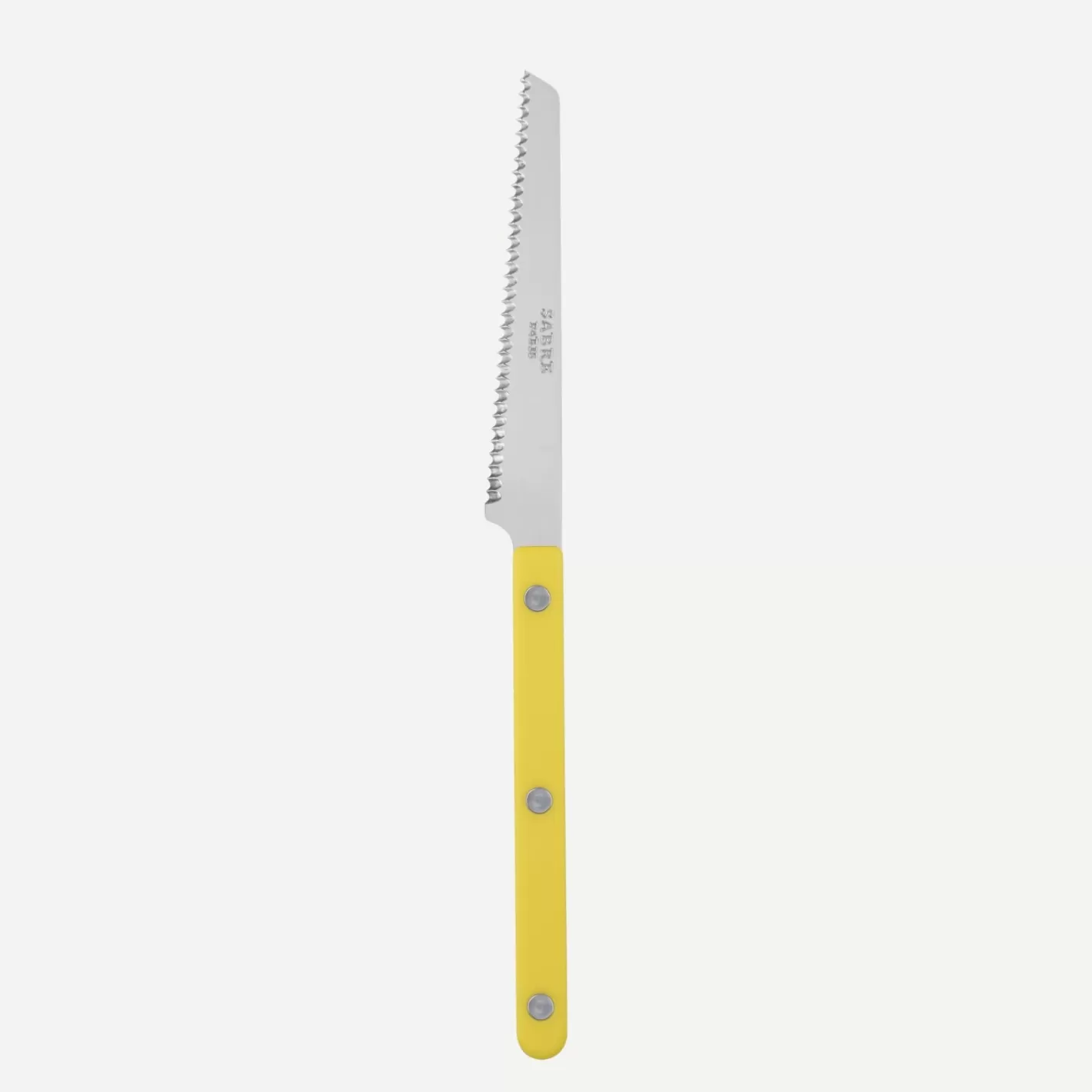 Sabre Paris Tomato Knife>Bistrot Solid, Yellow