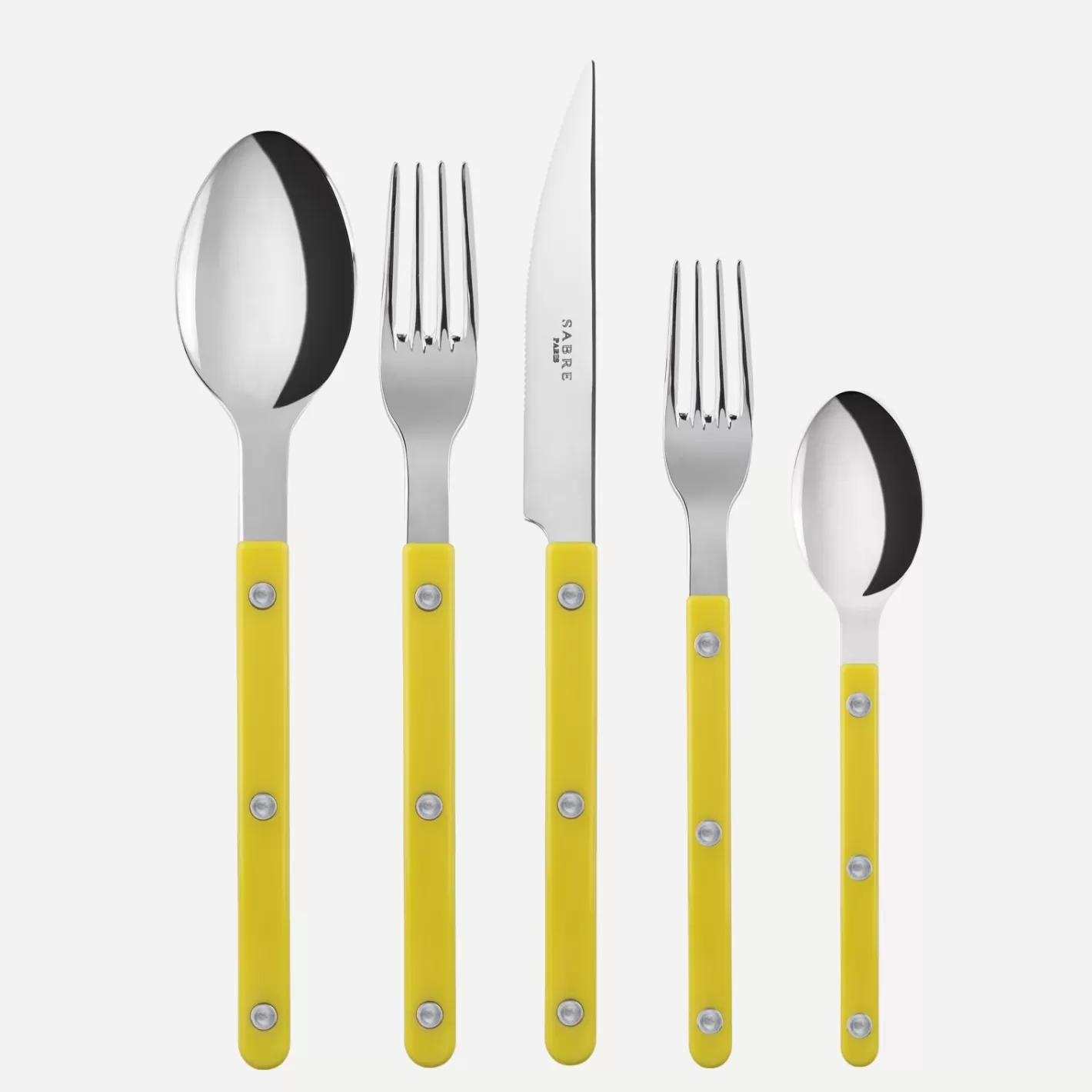 Sabre Paris Set Of 5 Pieces>Bistrot Solid, Yellow