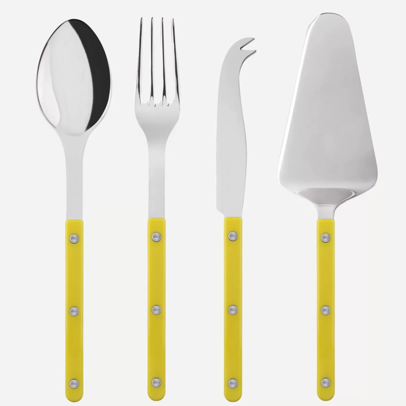 Sabre Paris Set Of 4 Must-Have Serving Pieces>Bistrot Solid, Yellow