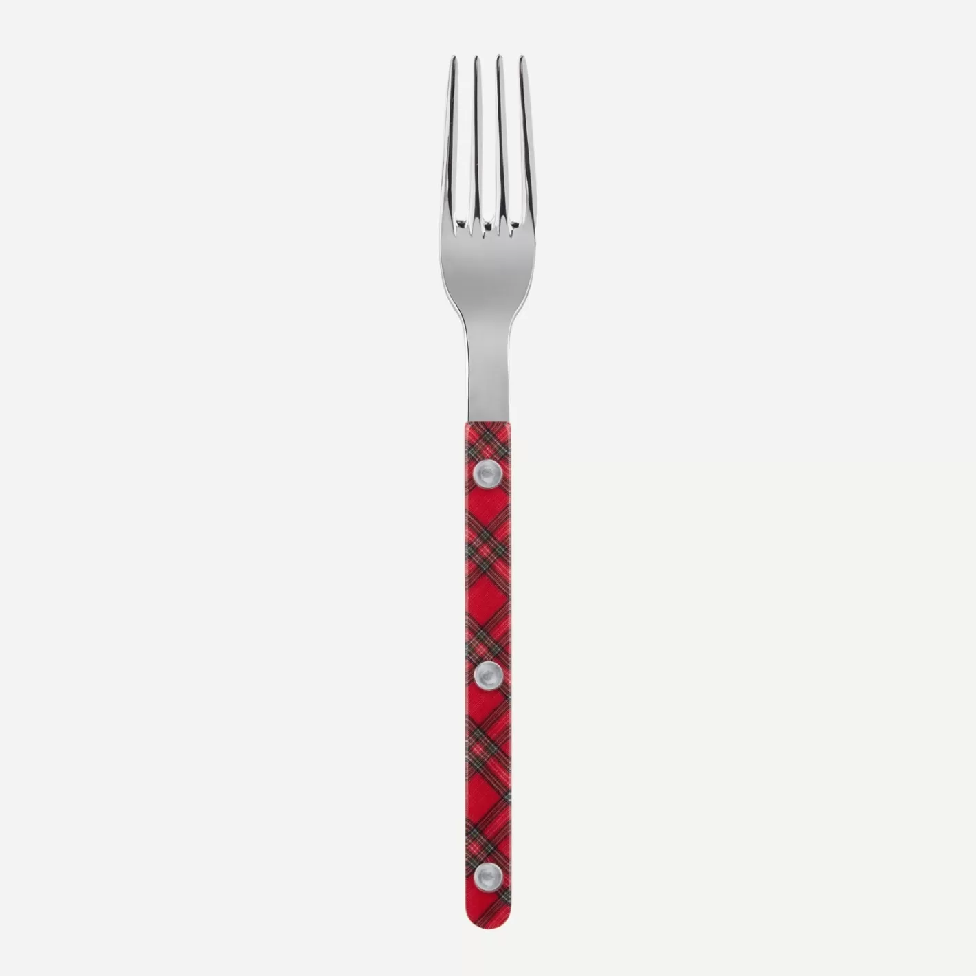 Sabre Paris Salad Fork>Bistrot Tartan, Red