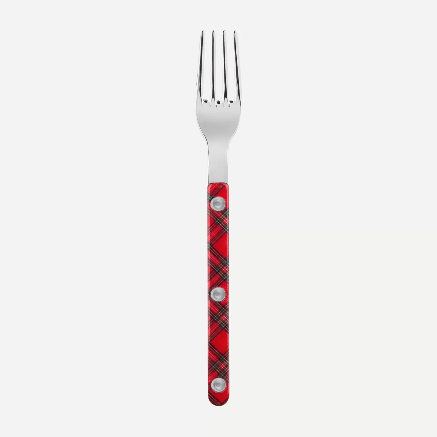 Sabre Paris Small Fork>Bistrot Tartan, Red