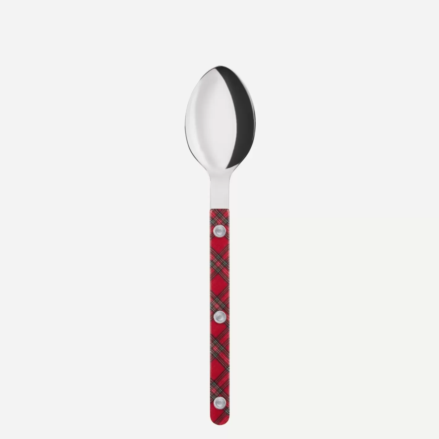 Sabre Paris Dessert Spoon>Bistrot Tartan, Red