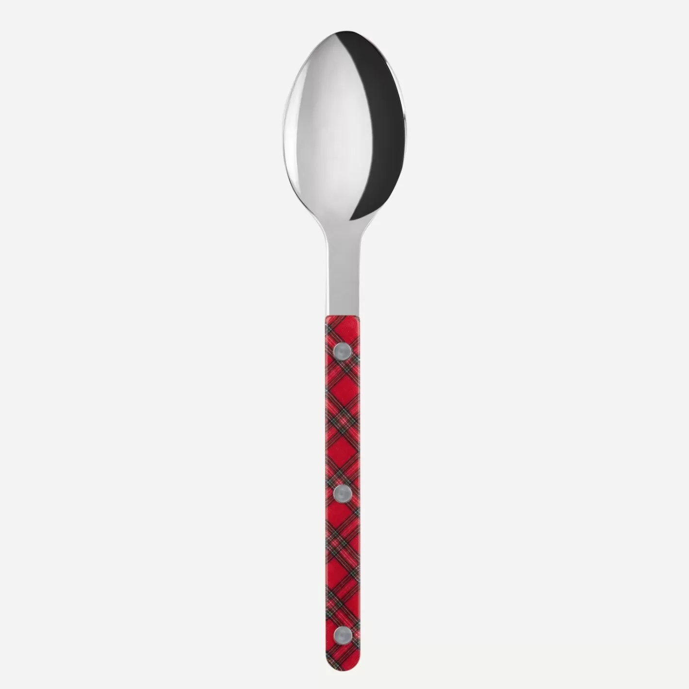 Sabre Paris Soup Spoon>Bistrot Tartan, Red