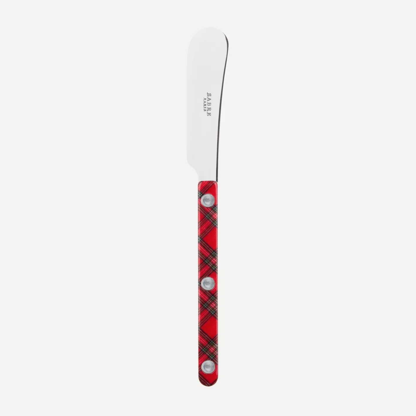 Sabre Paris Butter Spreader>Bistrot Tartan, Red