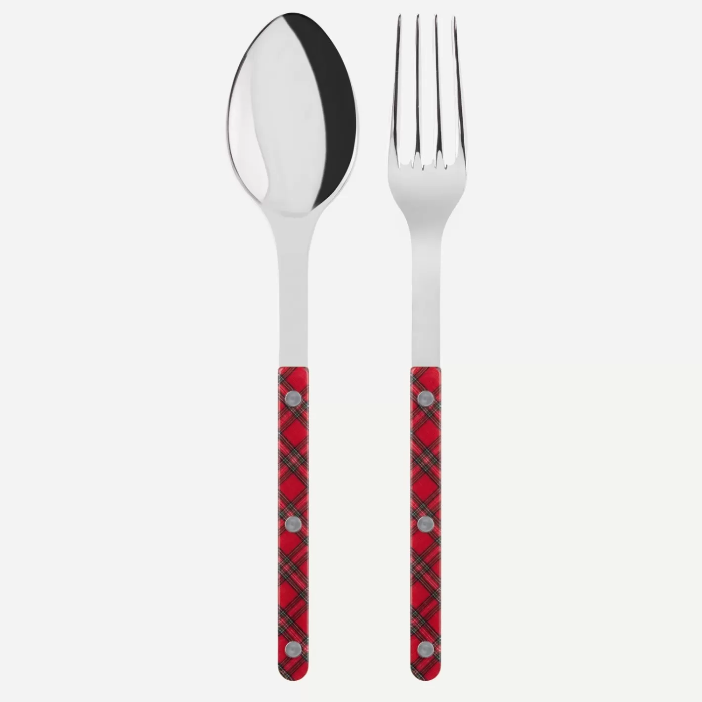 Sabre Paris Serving Set>Bistrot Tartan, Red