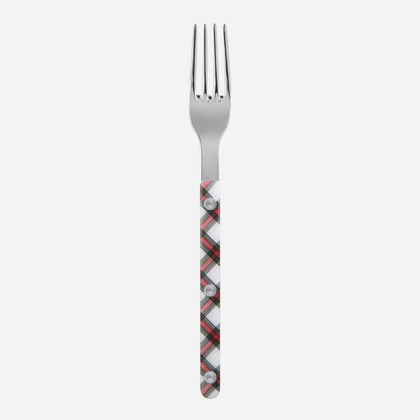 Sabre Paris Salad Fork>Bistrot Tartan, White