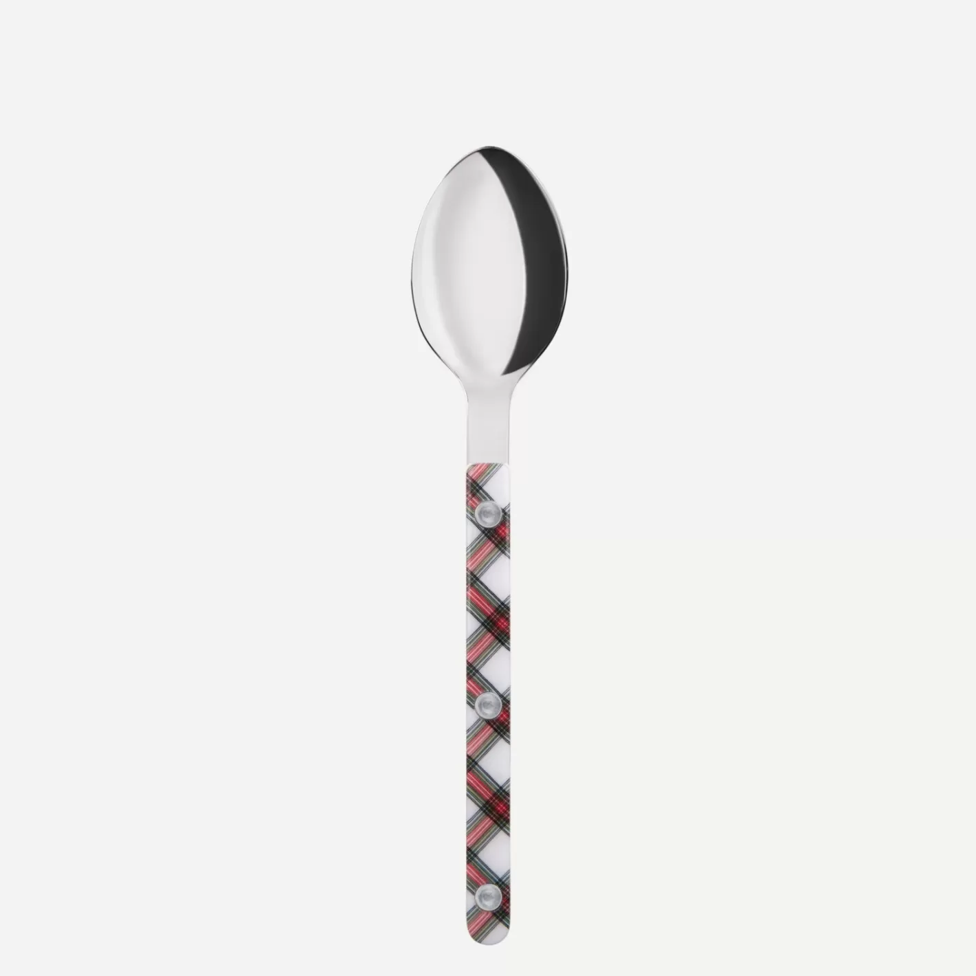 Sabre Paris Dessert Spoon>Bistrot Tartan, White