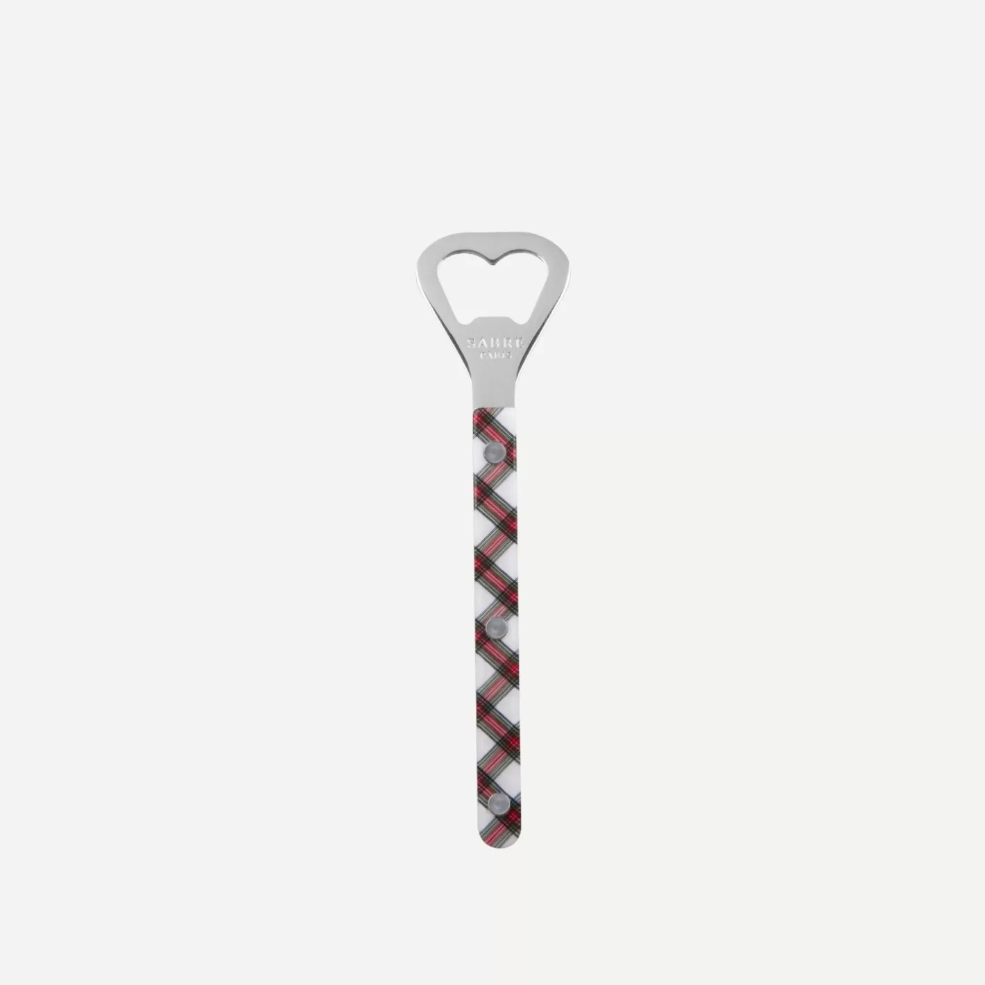 Sabre Paris Bottle Opener>Bistrot Tartan, White