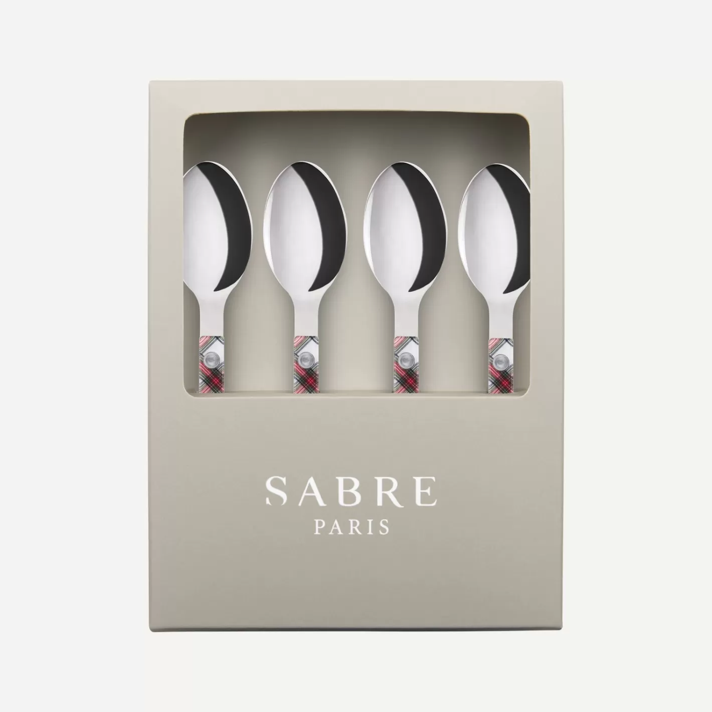 Sabre Paris Gift Boxes>Bistrot Tartan, White